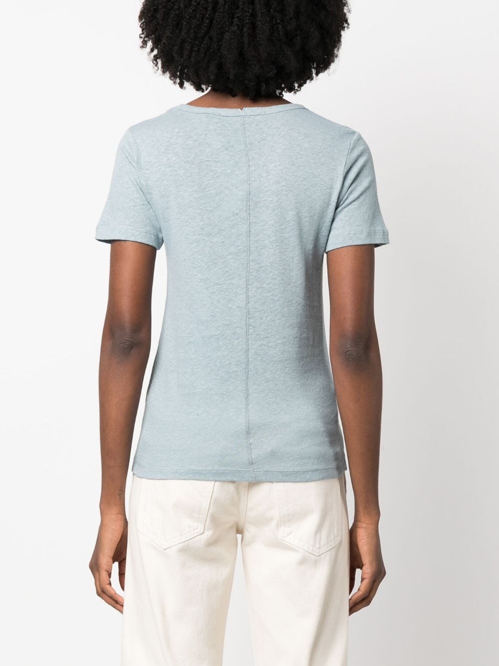 round neck T-shirt - 4