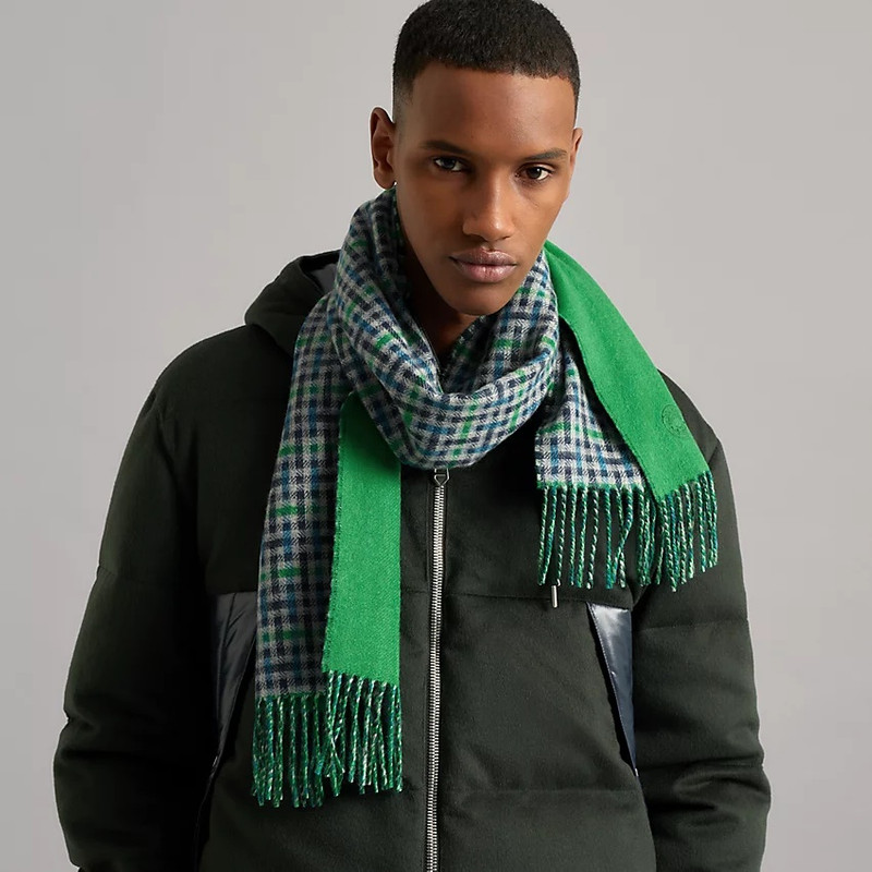 H Ecossais Recto-Verso muffler 1