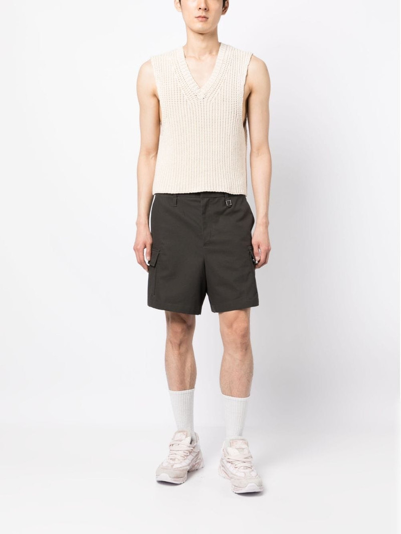 Wooyoungmi multi-pocket tailored shorts outlook