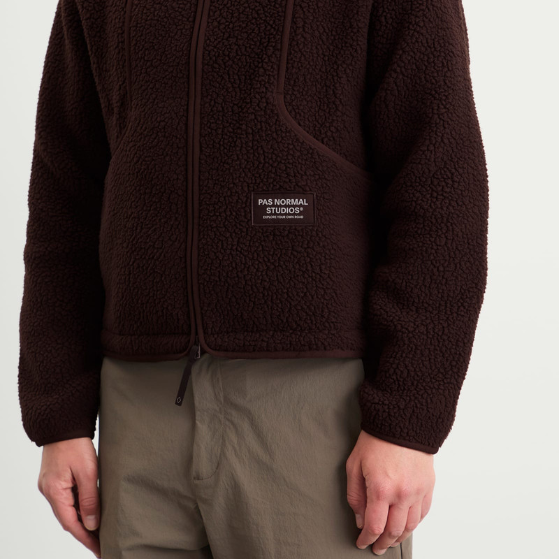 PAS NORMAL STUDIOS® Pas Normal Studios Off-Race Pile Fleece Jacket outlook