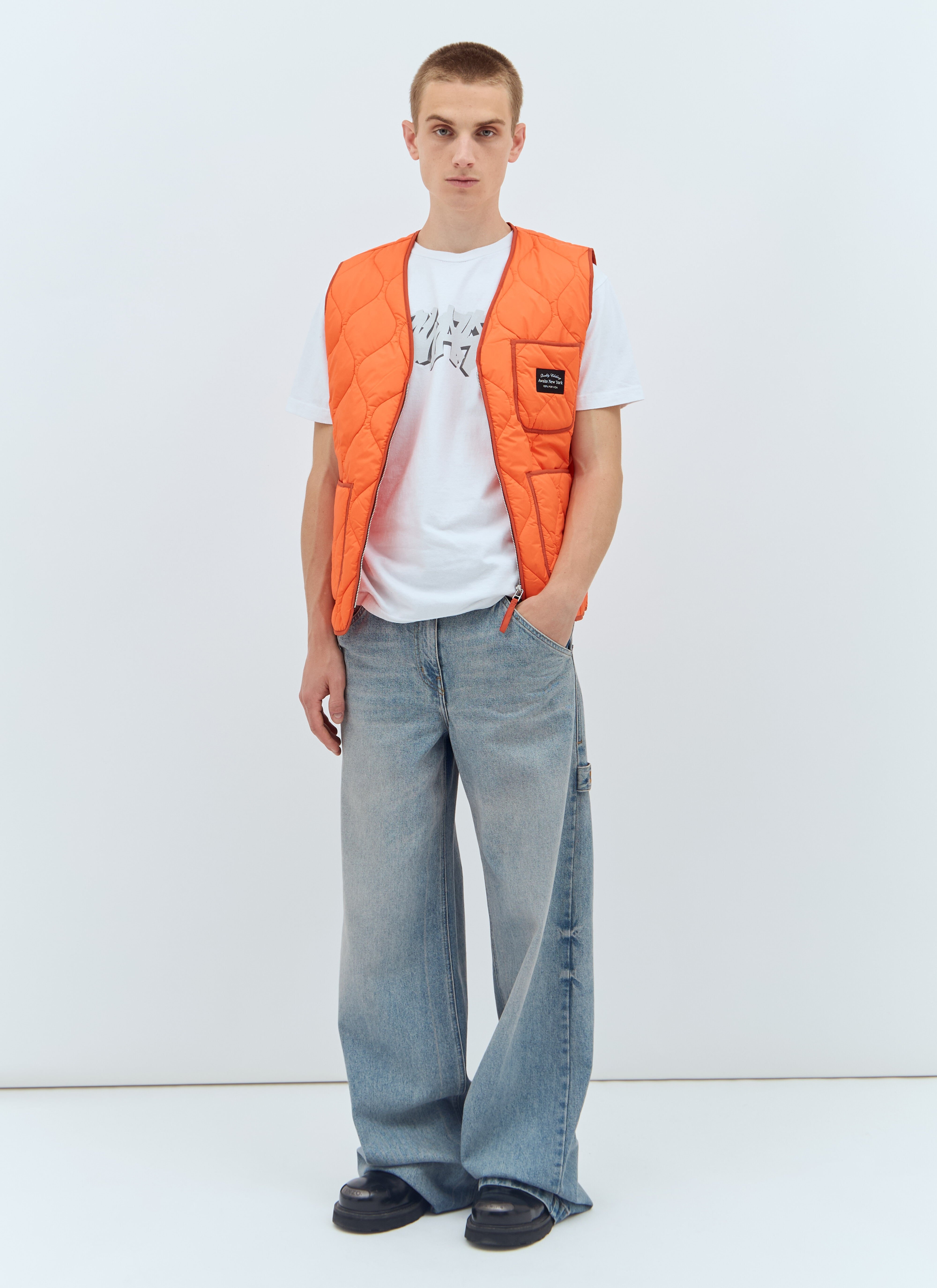 Padded Quilted Vest - 2