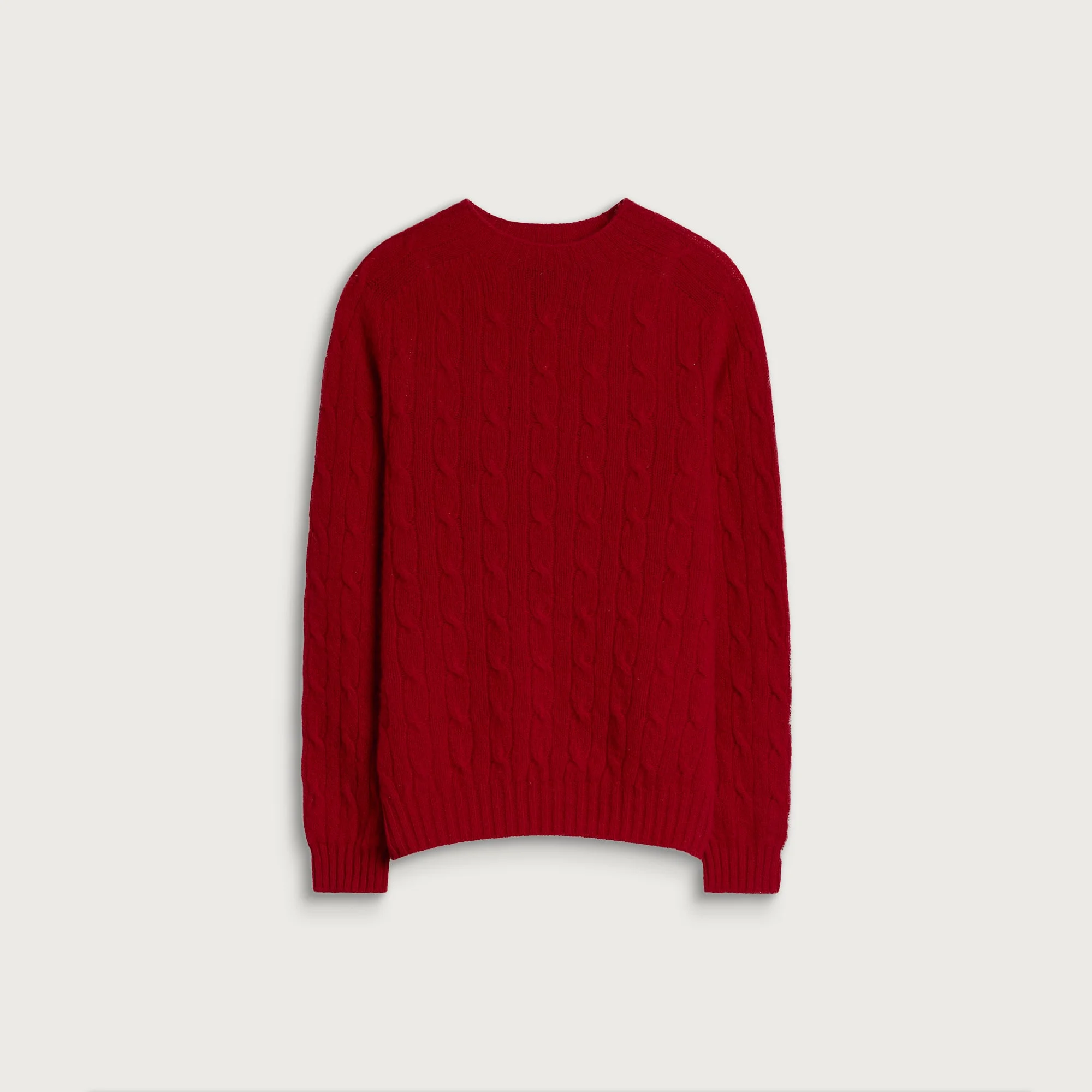 Barbour Scottish Made Cable Crew - 1