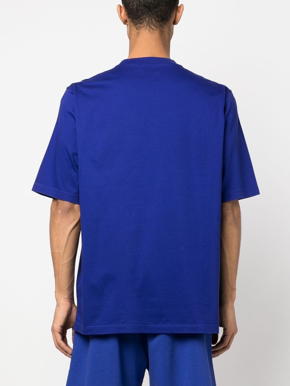 logo-stamp cottonT-shirt - 4