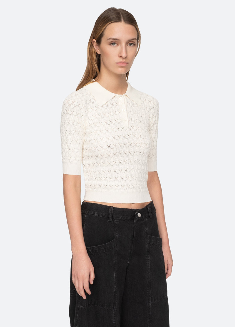 Sea Rue Polo Sweater outlook