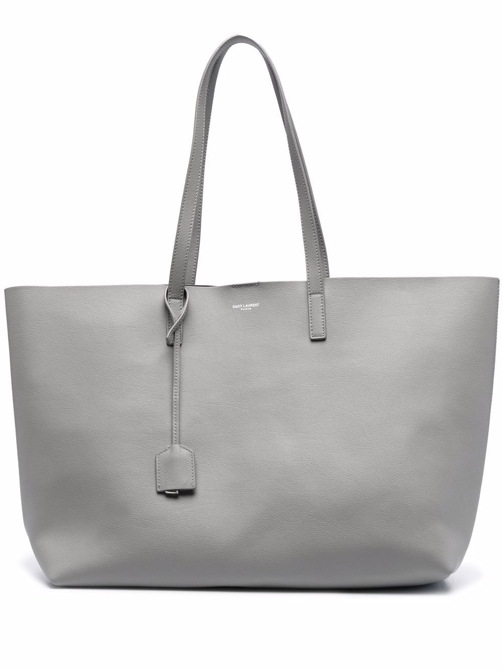 large leather shopping tote - 1