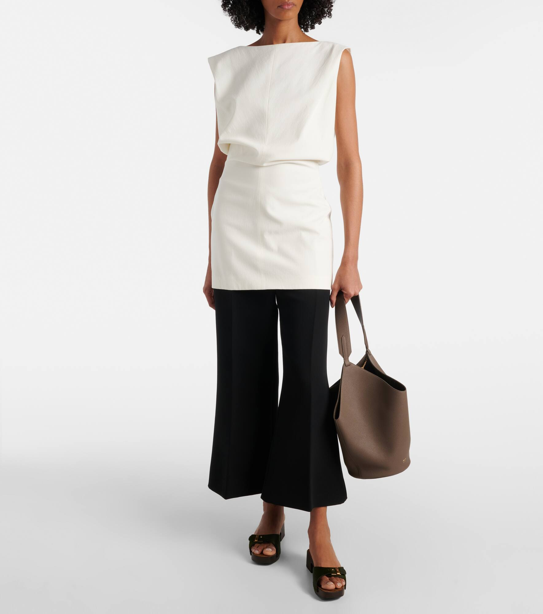 Toma cotton canvas minidress - 2