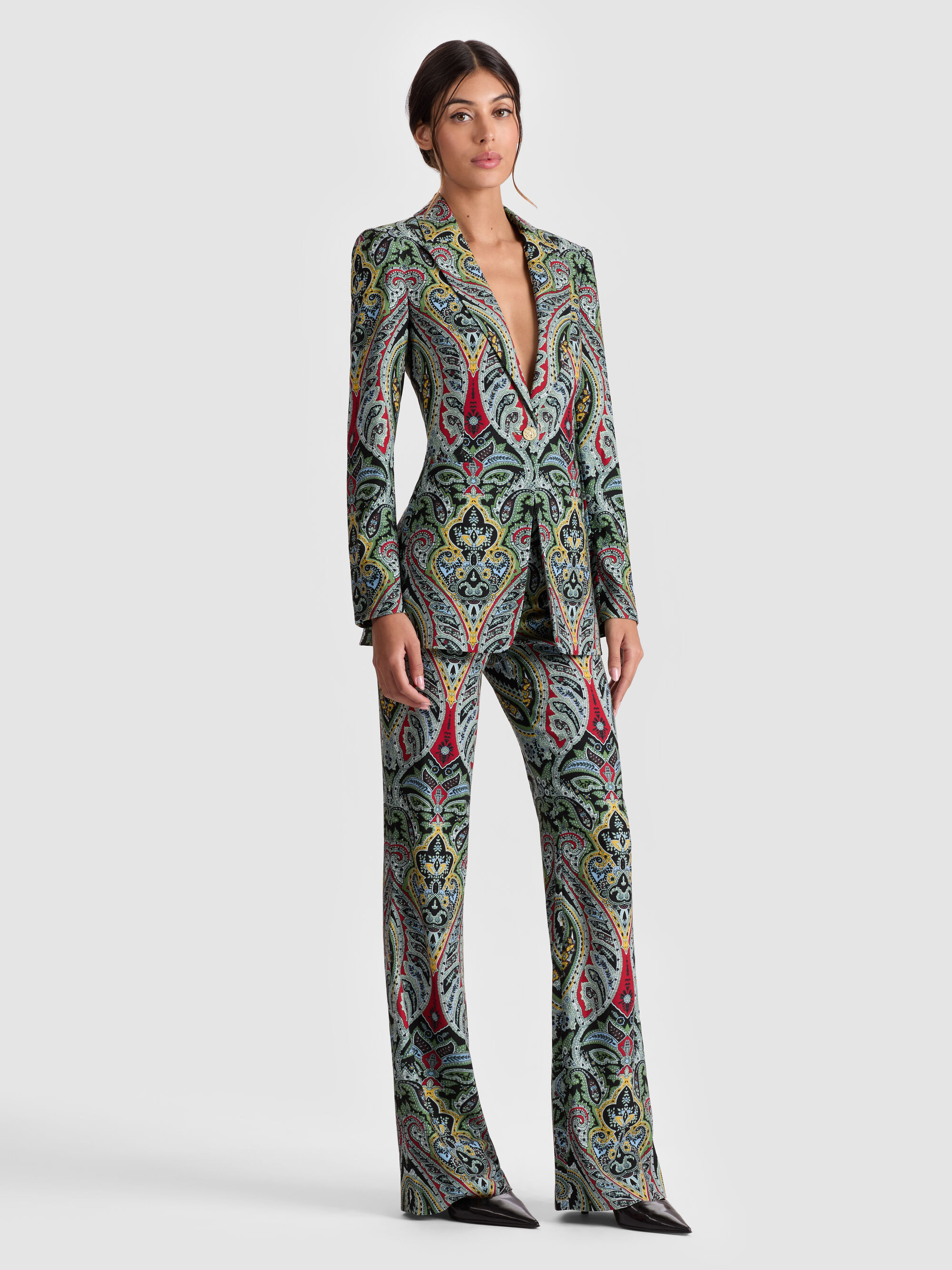 BREANN PRINTED BLAZER - 6