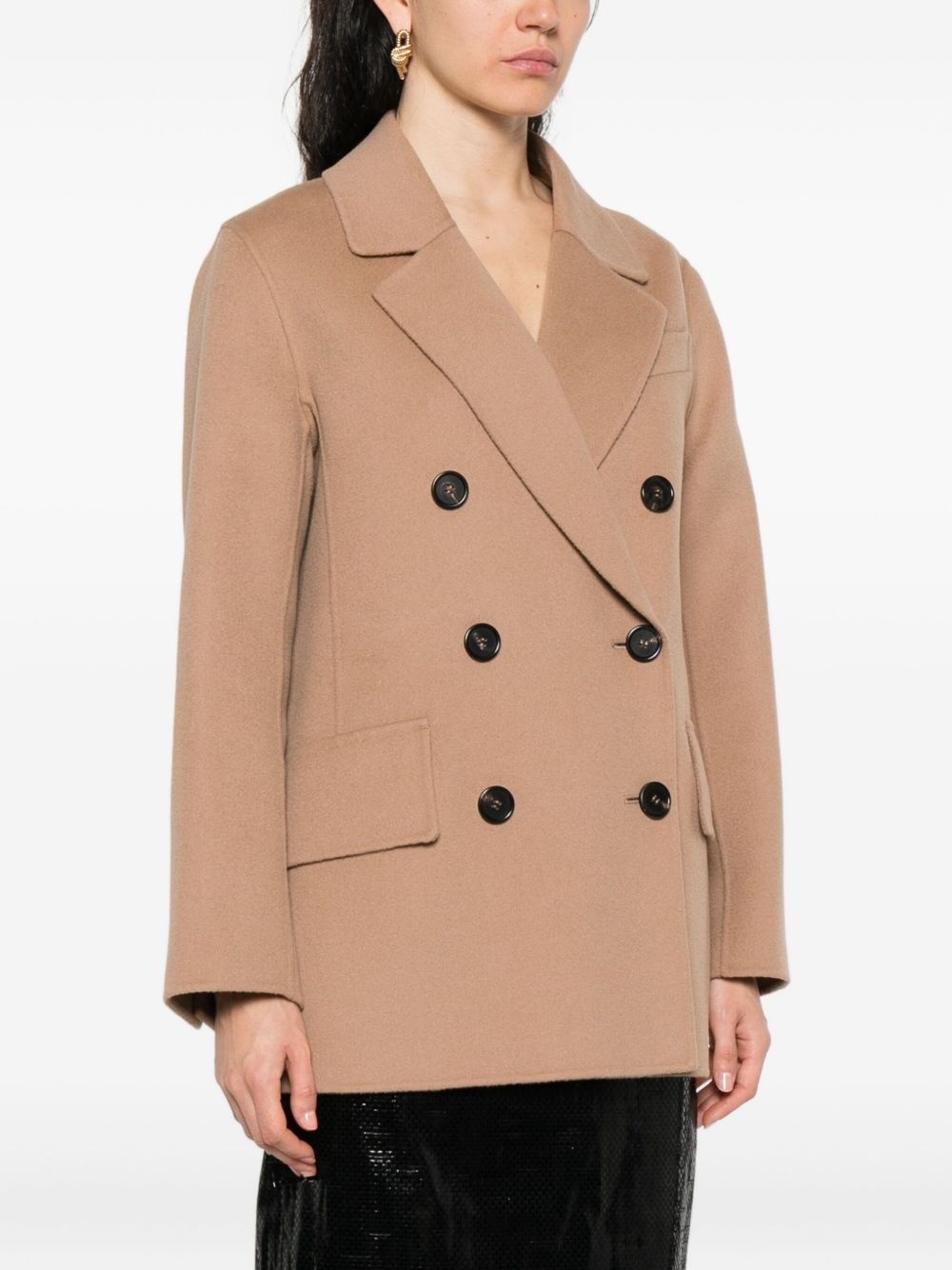 double-breasted coat - 3