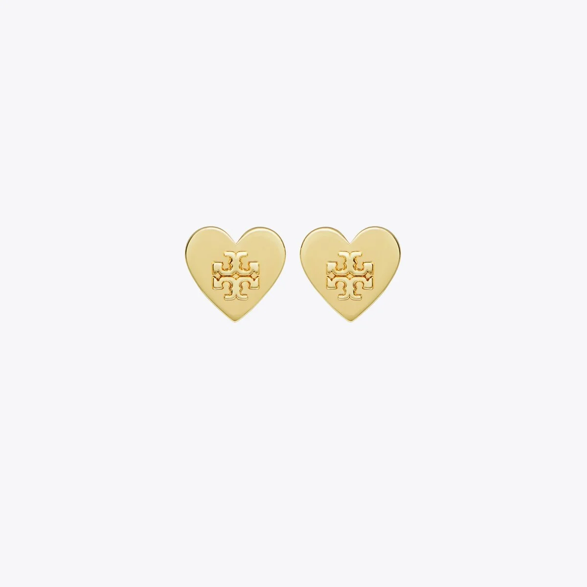 Forget Me Not Heart Stud Earrings - 1