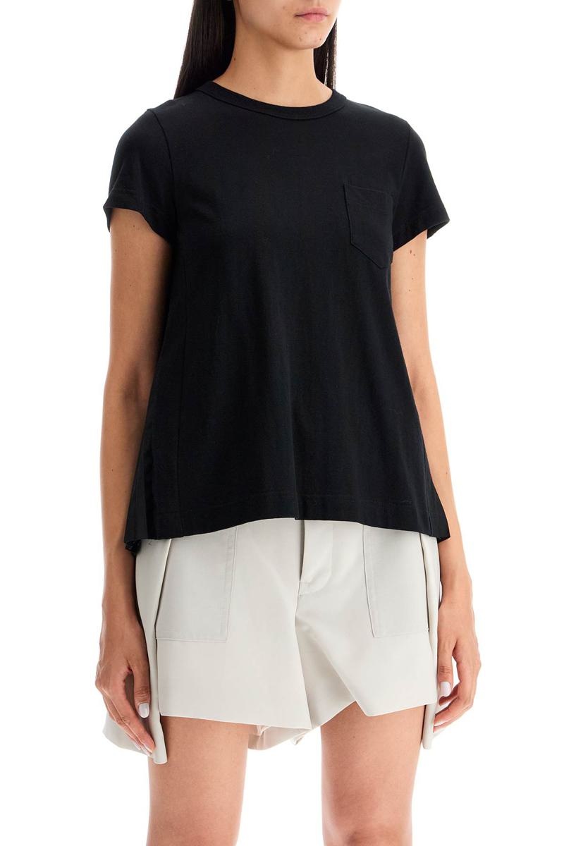 Sacai PLEATED BACK T-SHIRT - 2