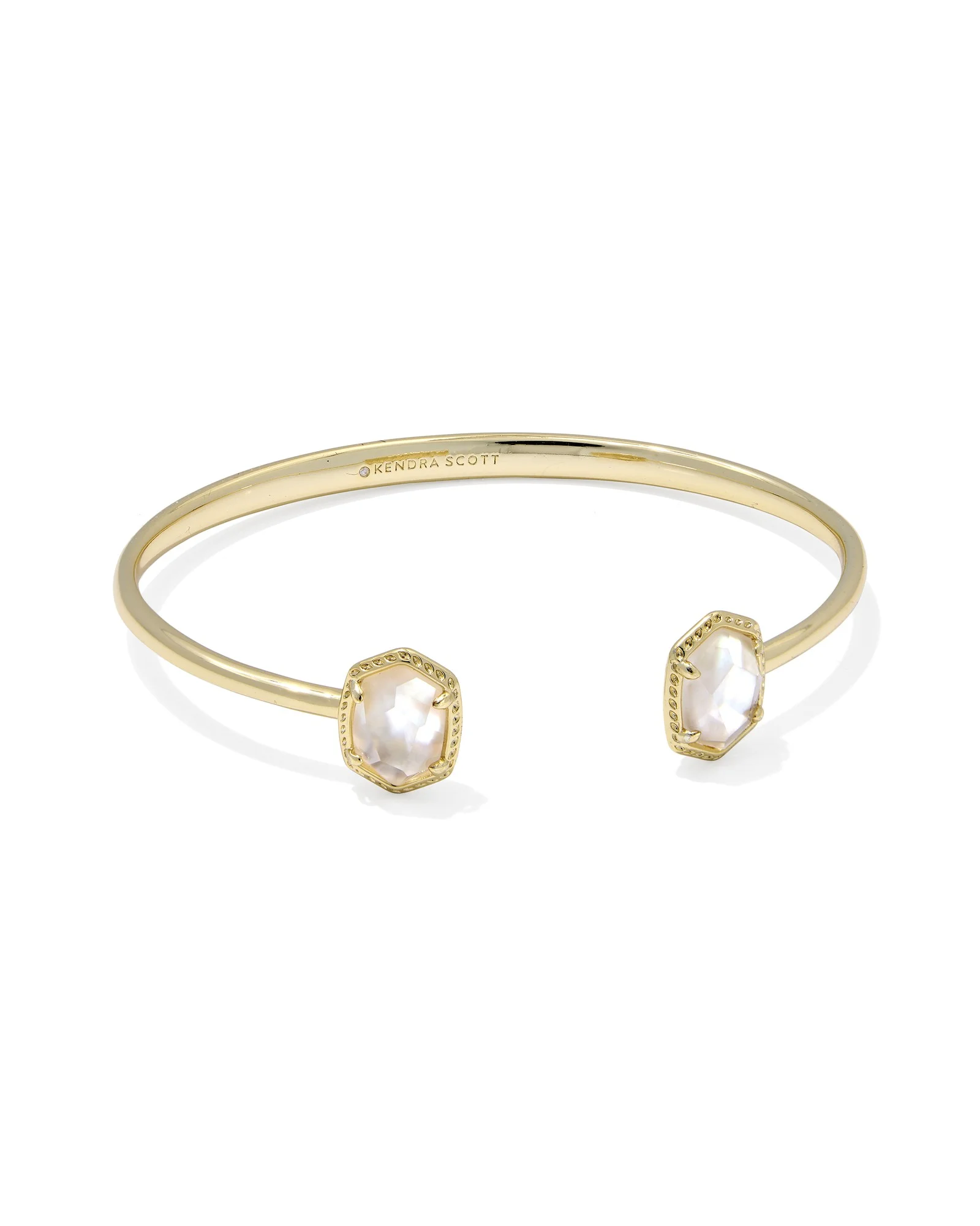Daphne Gold Frame Cuff Bracelet - 1