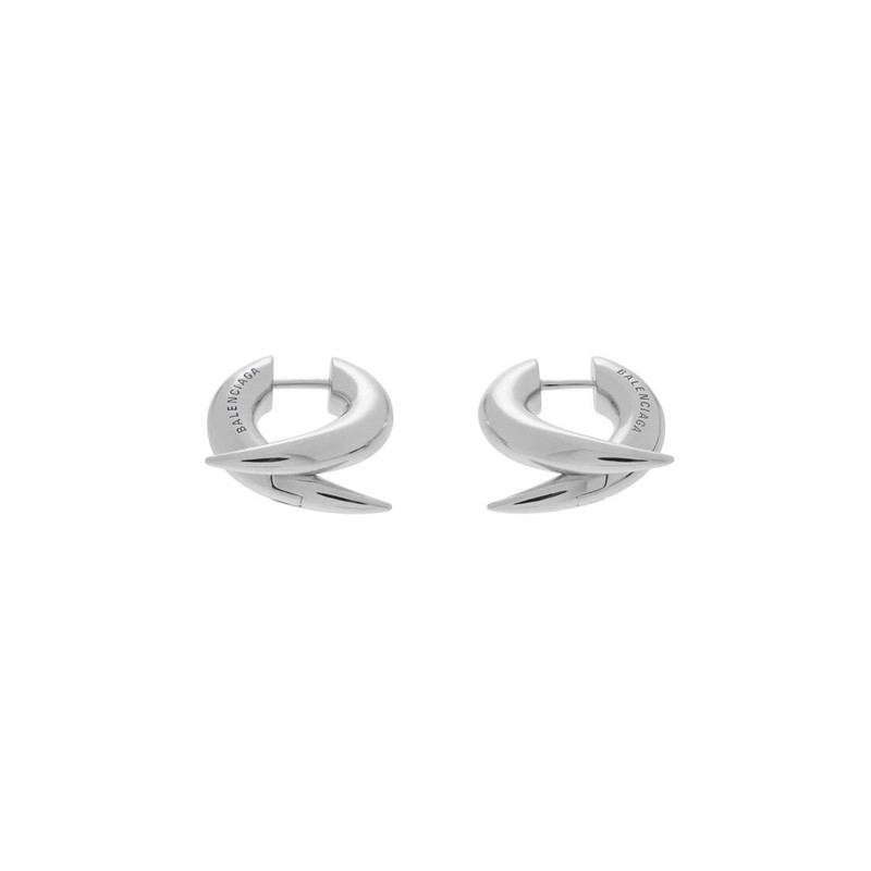 Force Horn Xs Earrings  in Silver 1