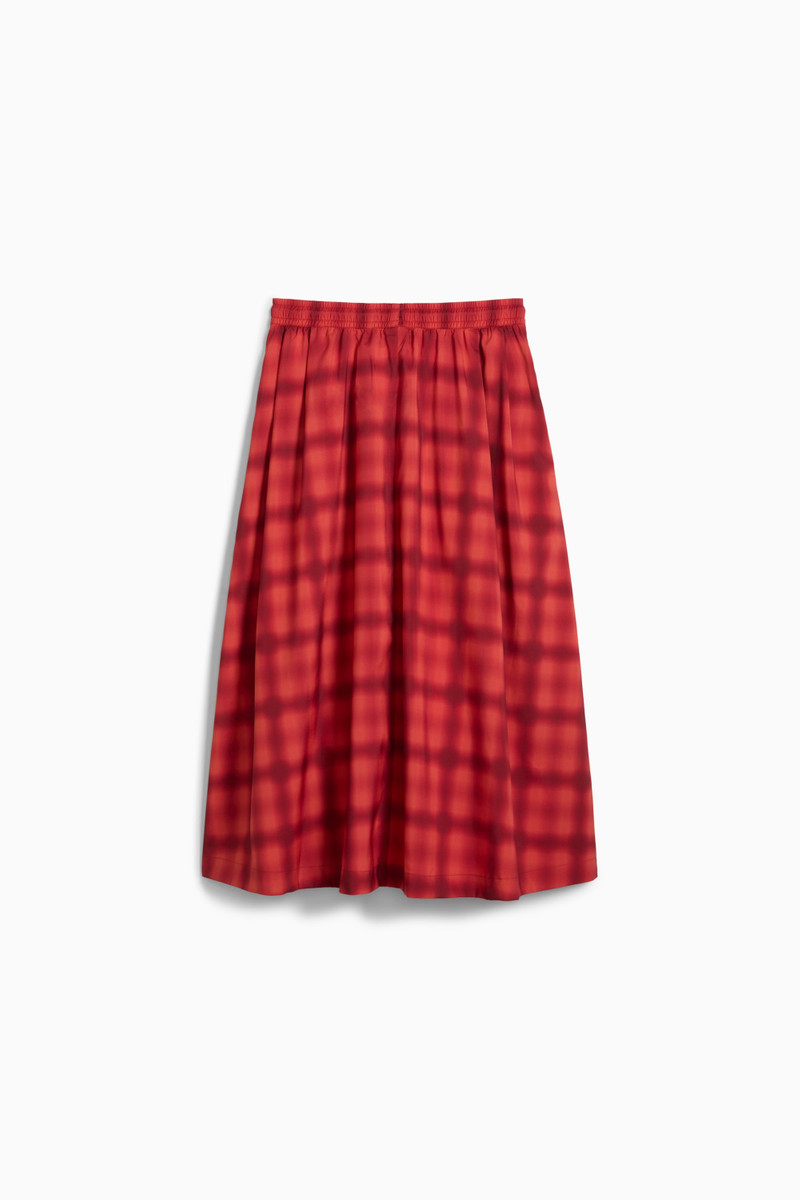 ROAD TO UNITY Women's Woven Midi Pleated Skirt 2