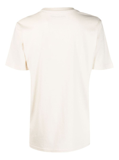 Yves Salomon peace-print organic-cotton T-shirt outlook