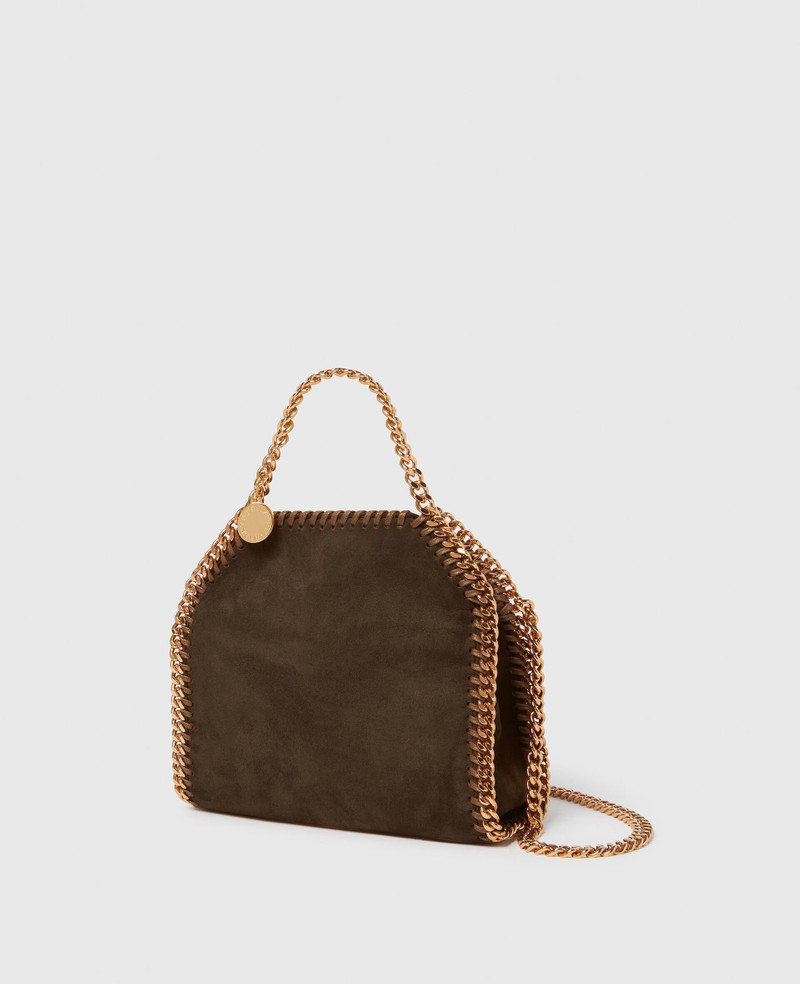 Stella McCartney Falabella Suede Tiny Tote Bag outlook