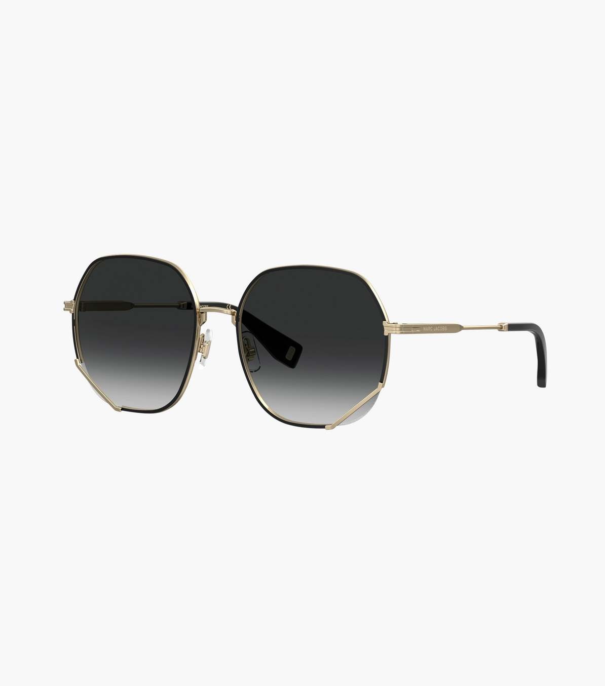 ROUND HEXAGON METAL SUNGLASSES - 1