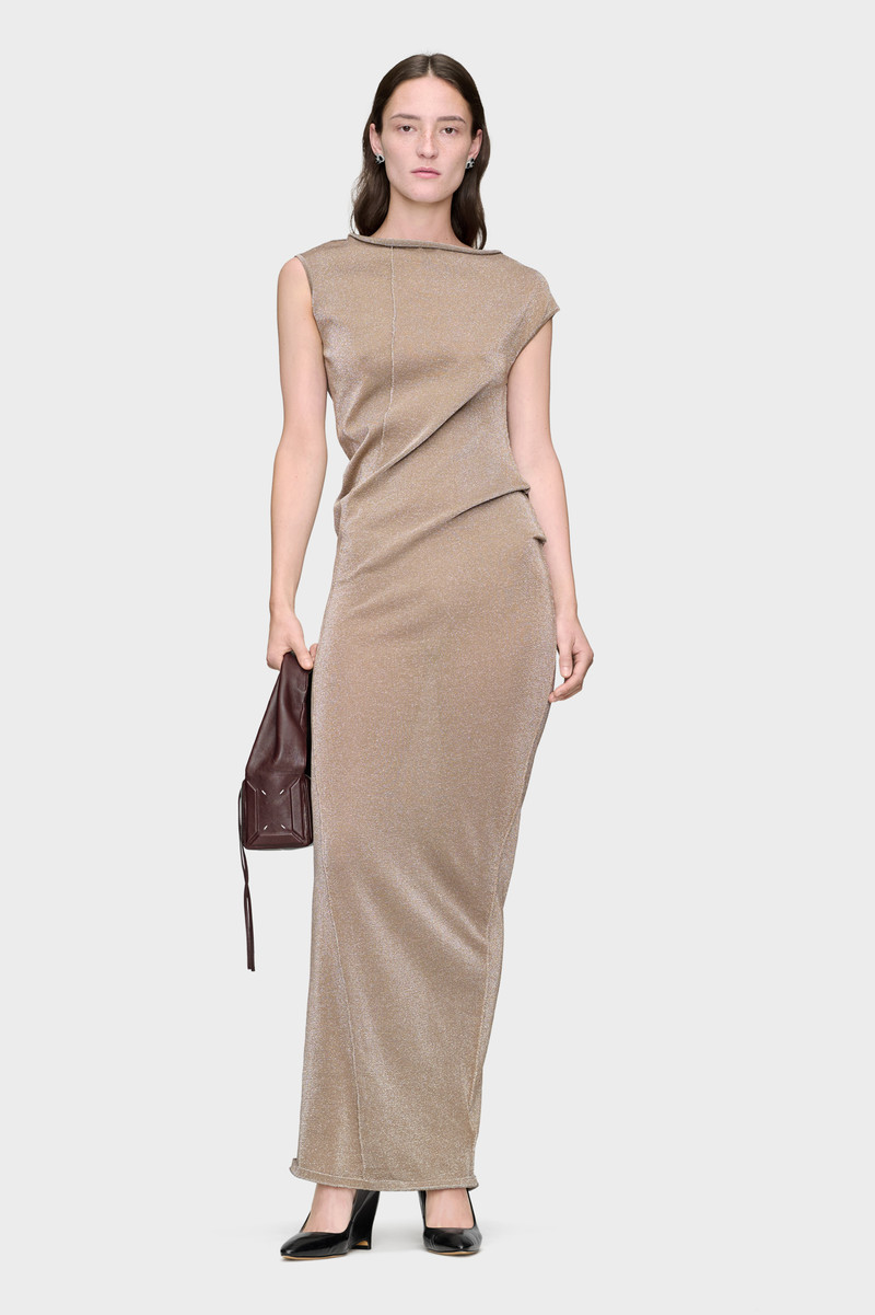 Metallic Knit Maxi Dress 7