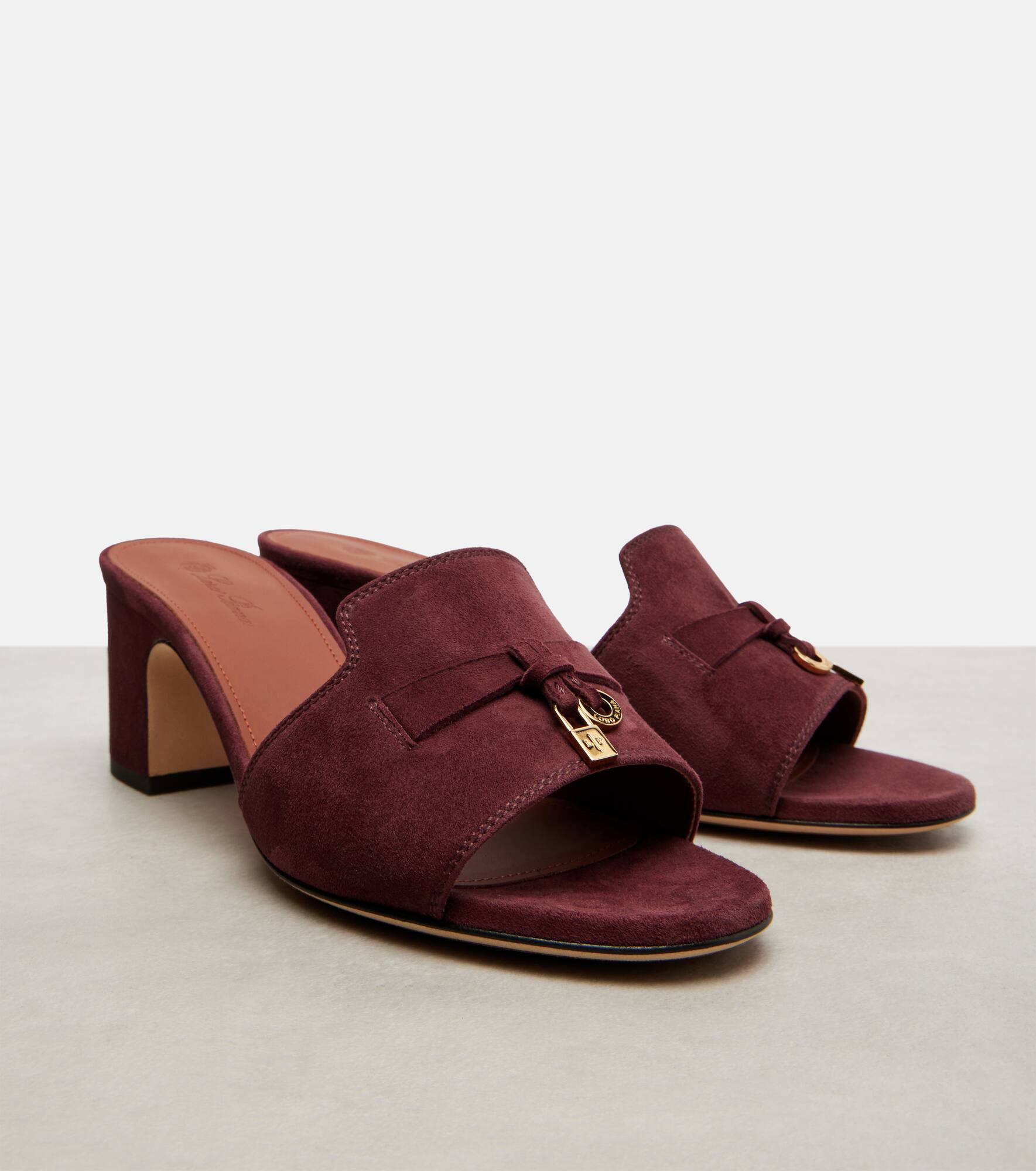 Summer Charms 55 suede mules - 5