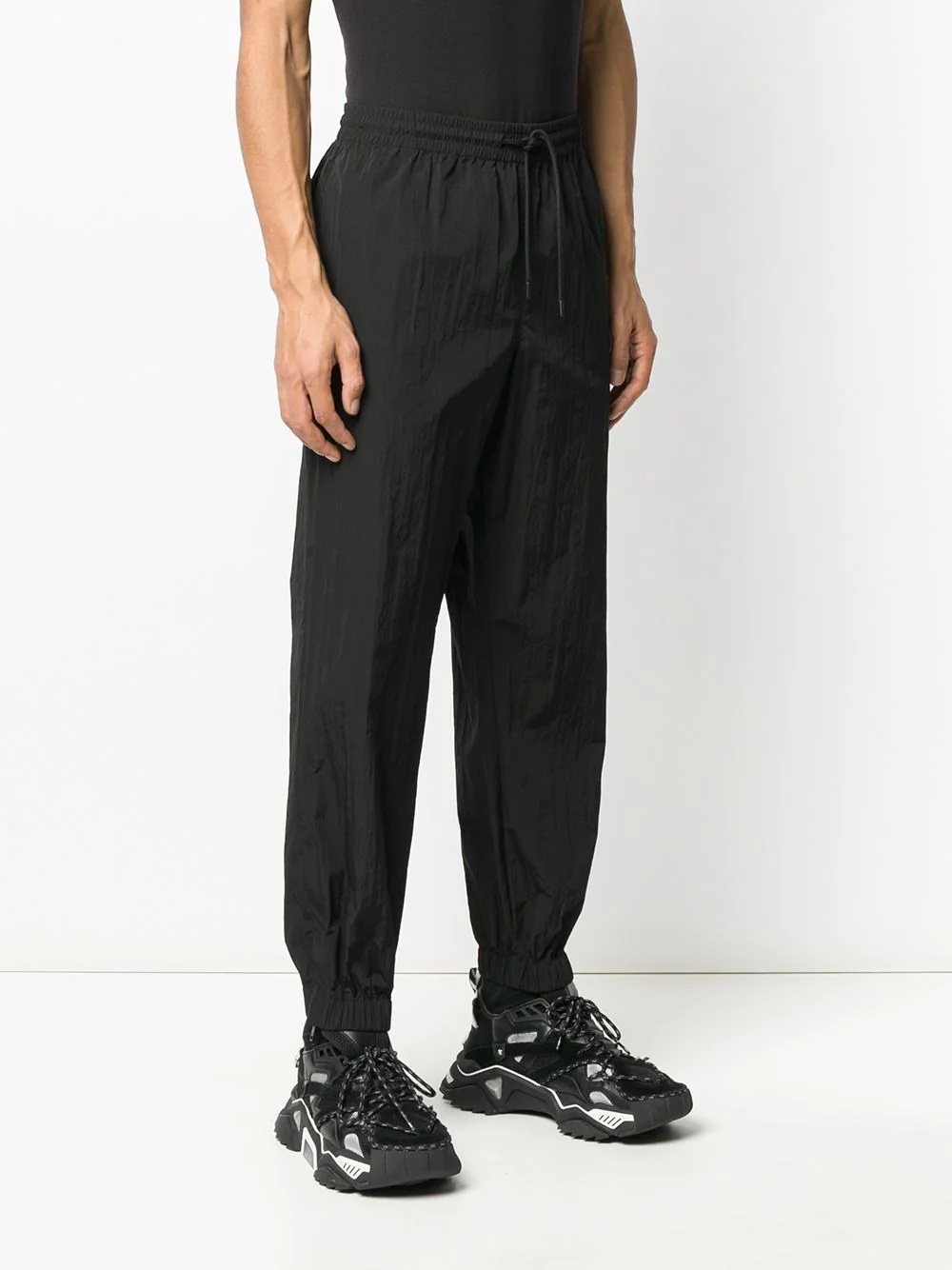 neon logo track pants - 3