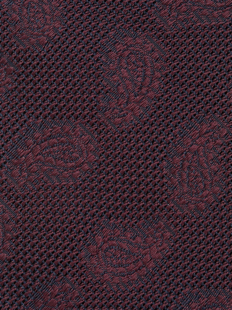 ZEGNA BURGUNDY SILK TIE outlook