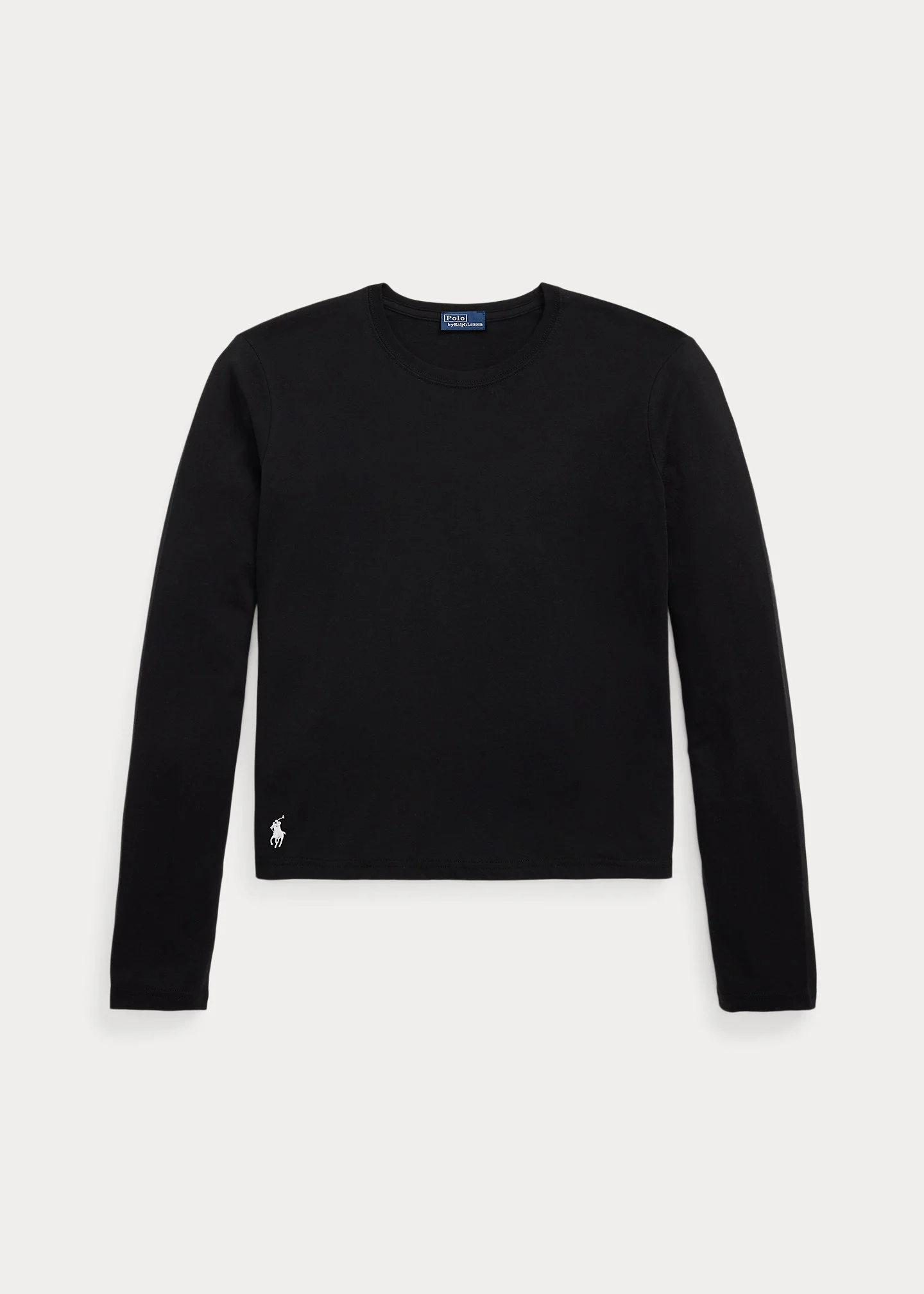 Shrunken Fit Jersey Long-Sleeve Tee - 1