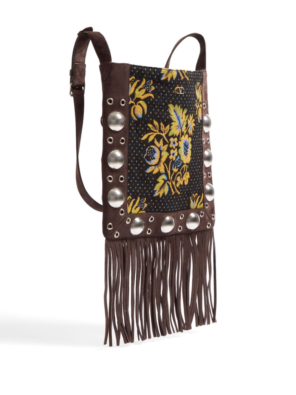 Nellcôte jacquard shoulder bag - 7