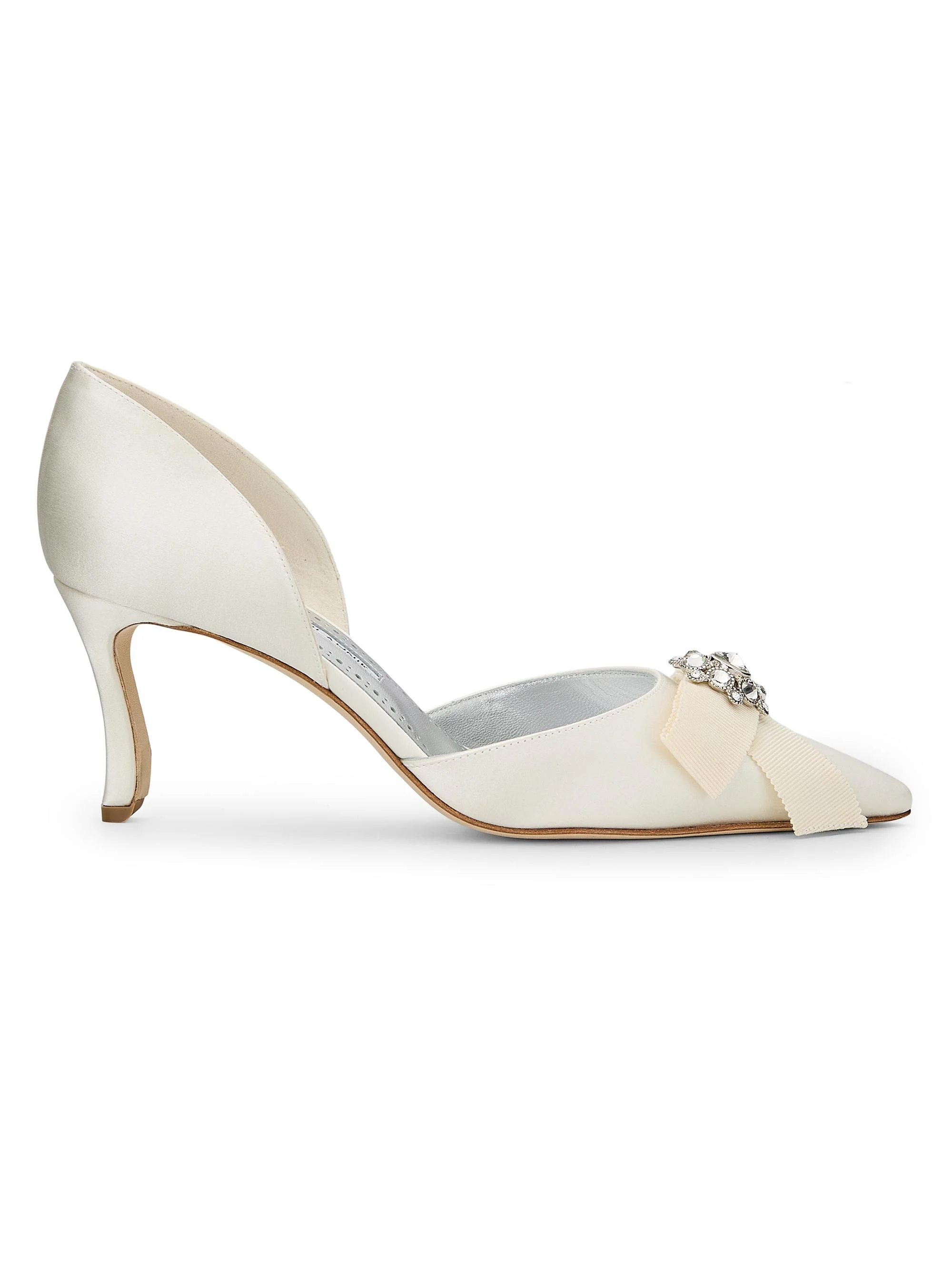 Women's Apidosa Embellished D'Orsay Pumps - White - 1
