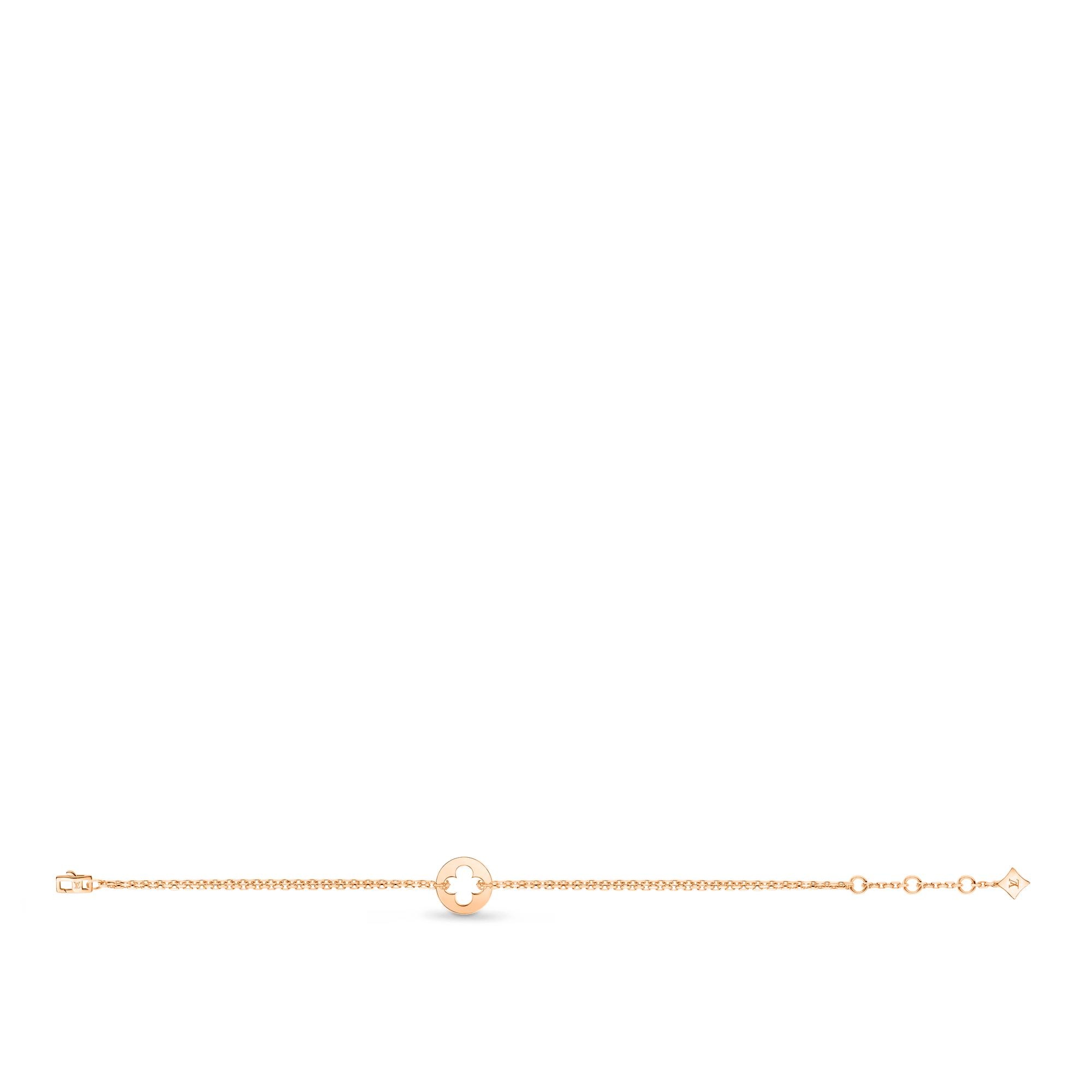 EMPREINTE CHAIN BRACELET, PINK GOLD - 3