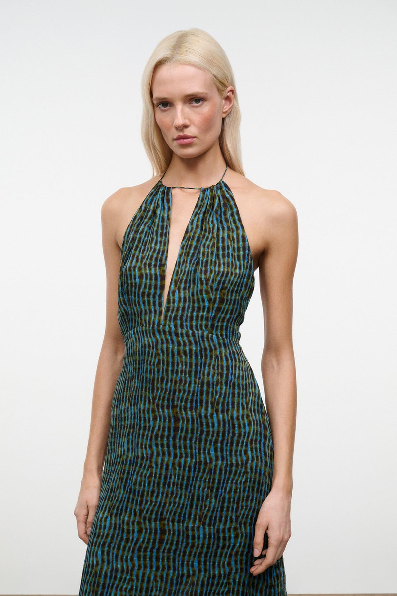 STAUD TALI DRESS TIDAL SHELL 3