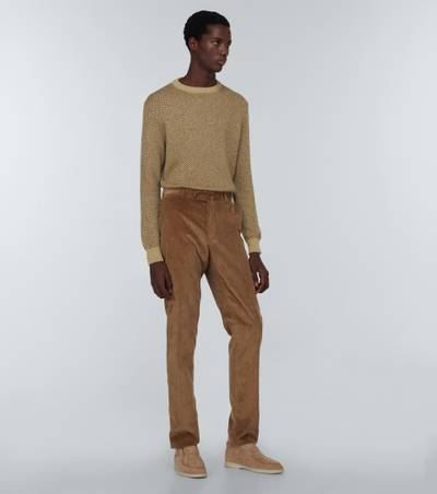 Loro Piana Savile cashmere and alpaca wool sweater outlook