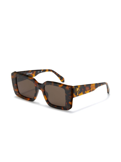 Palm Angels Dorris square-frame sunglasses outlook