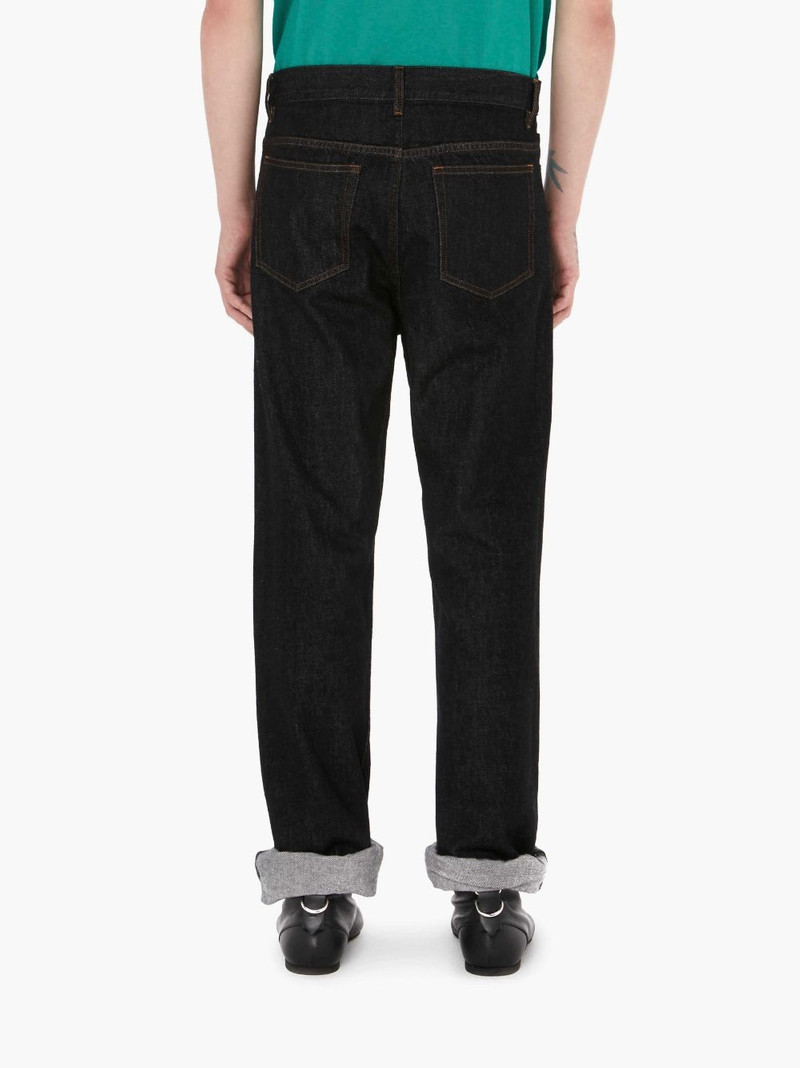 A.P.C. X JW ANDERSON - APC JEAN WILLIE - STRAIGHT LEG DENIM JEANS 3