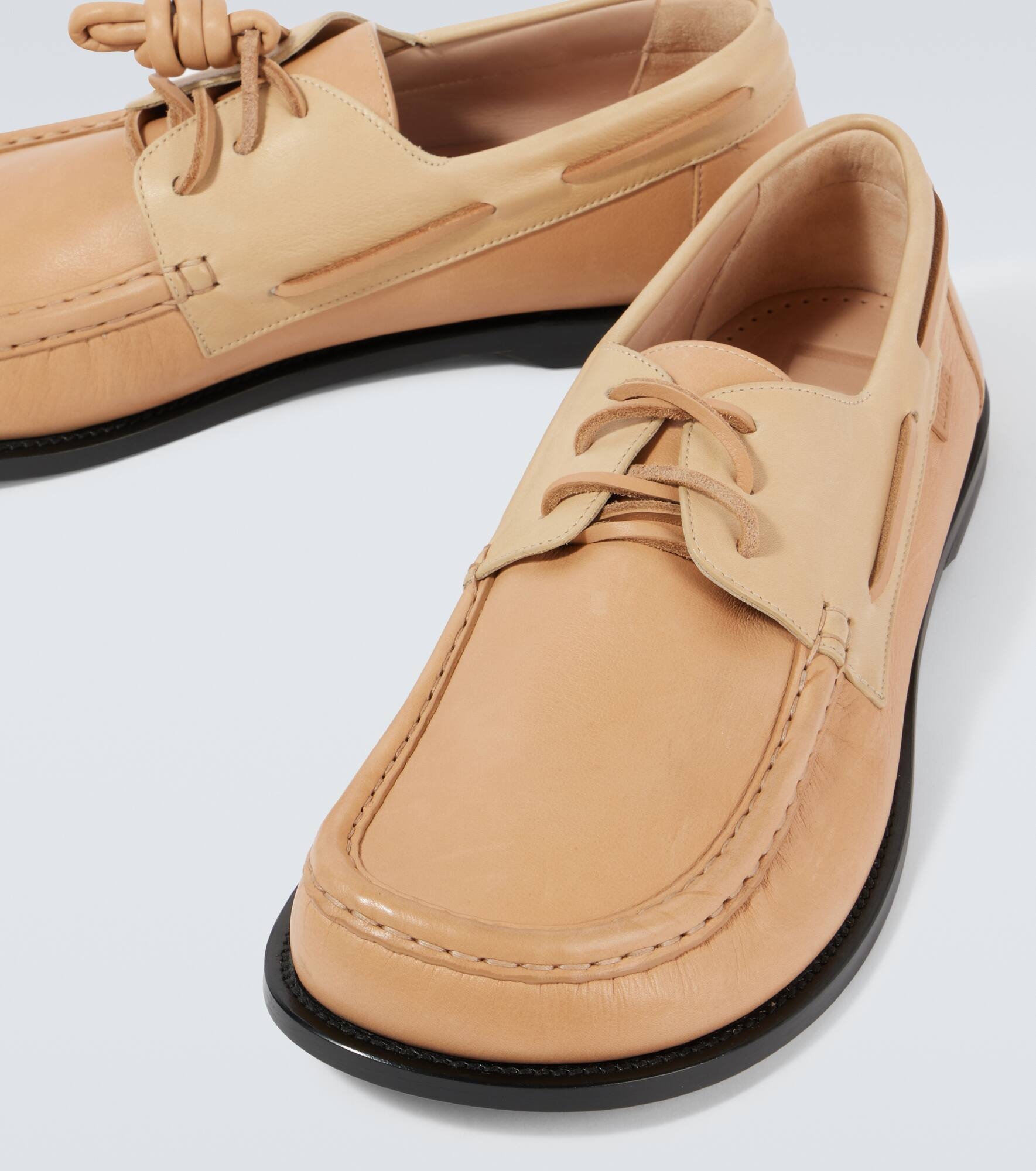 Campo leather boat shoes - 3