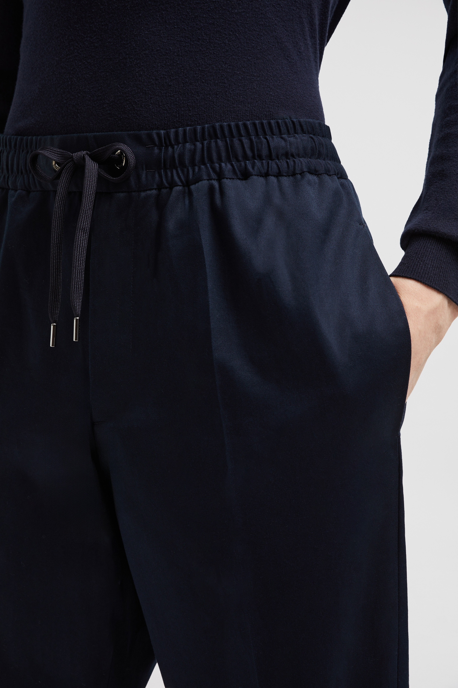 Cotton Crêpe Jogging Pants - 6