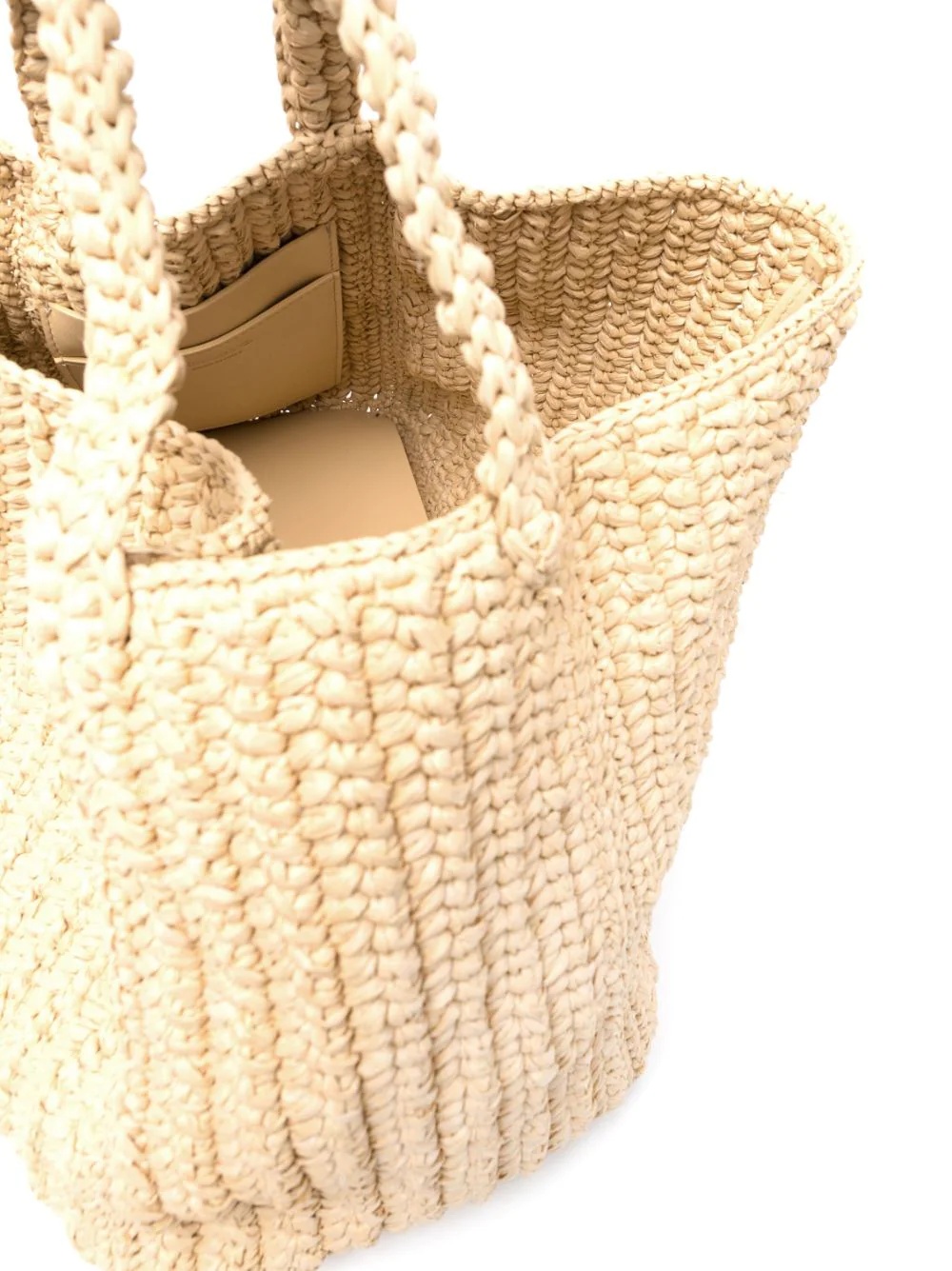 woven-design tote bag - 6