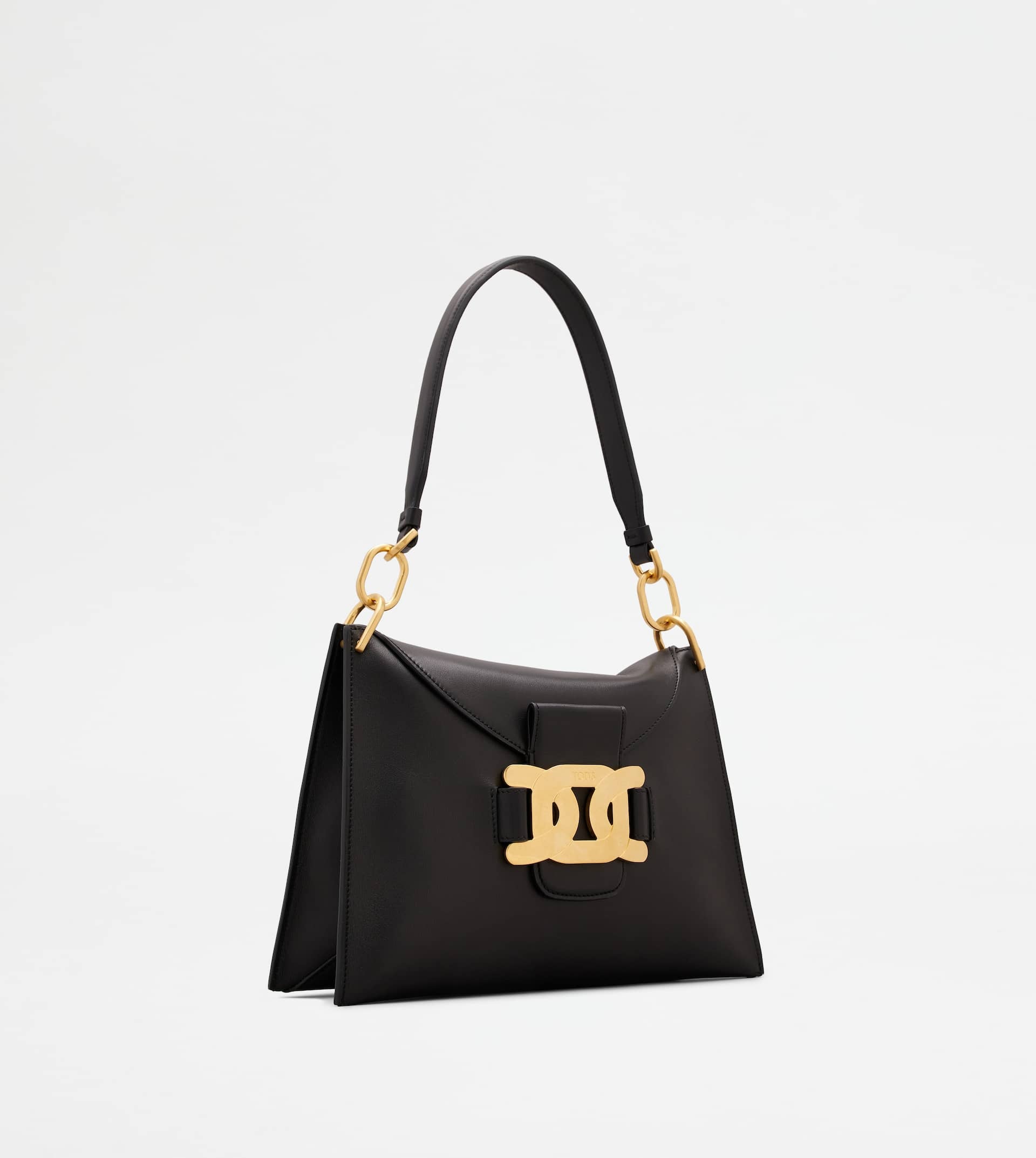 KATE SHOULDER BAG IN LEATHER SMALL - BLACK - 2