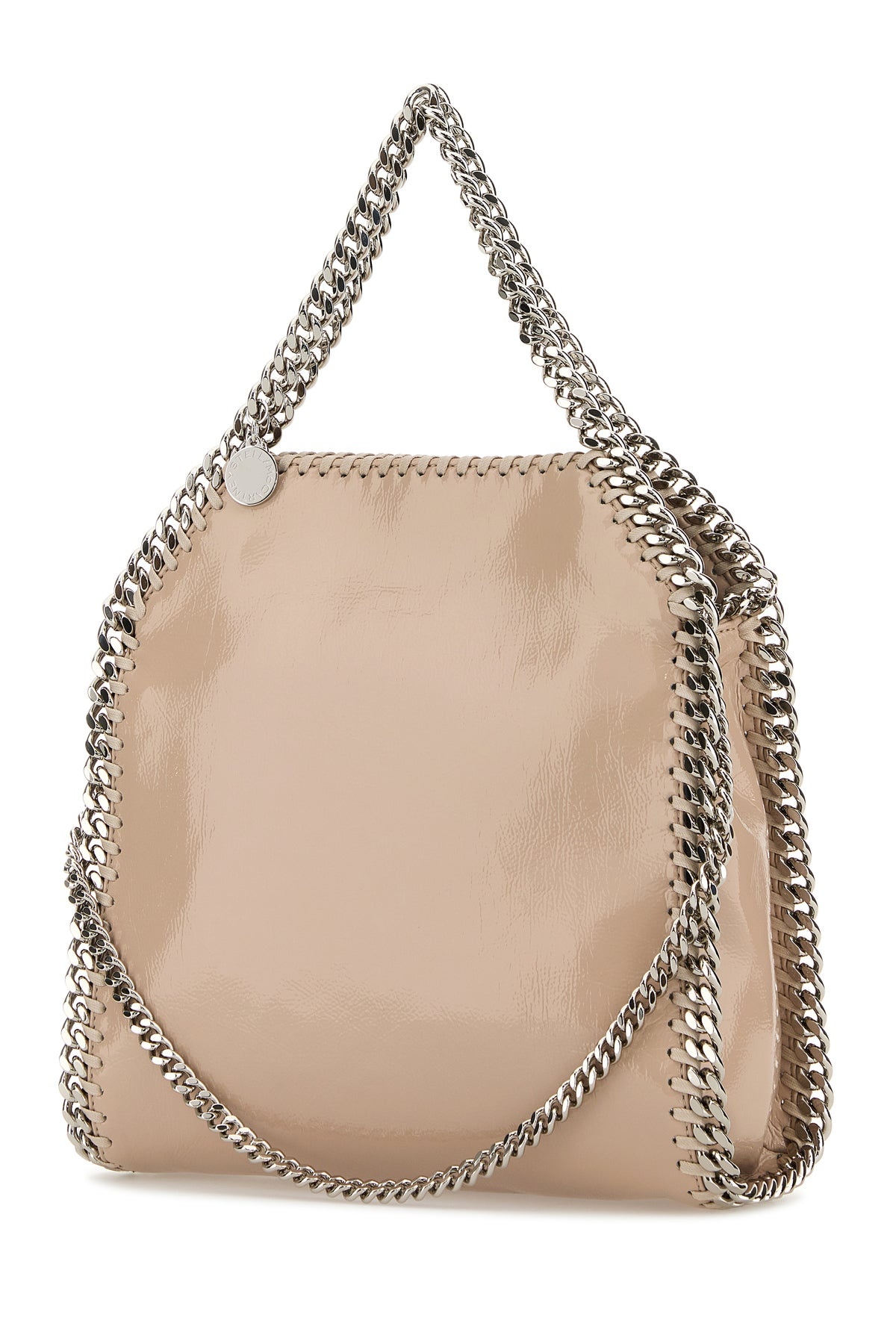Powder pink shaggy deer mini Falabella handbag - 2