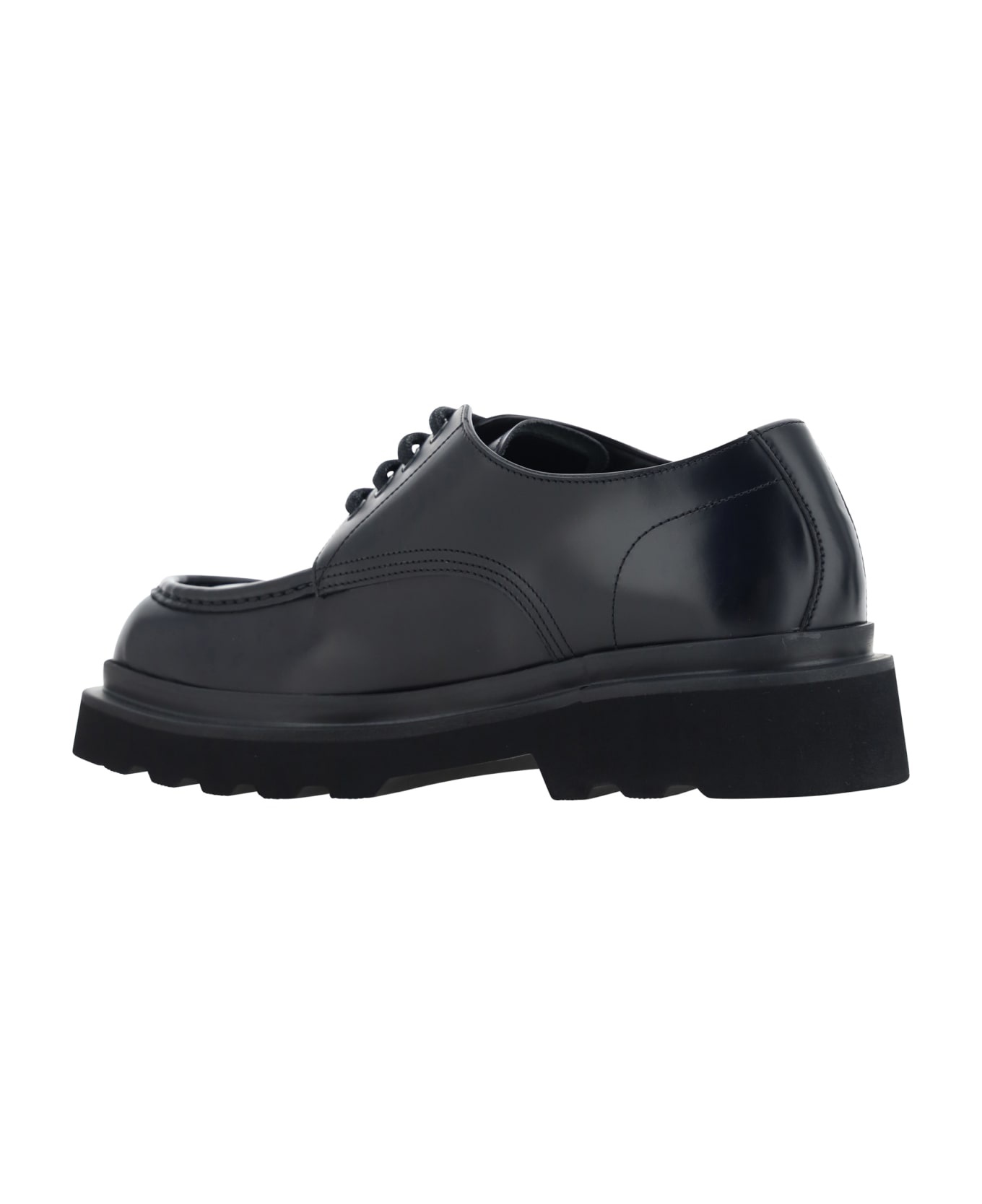 Derby Lace Up Shoes - 3