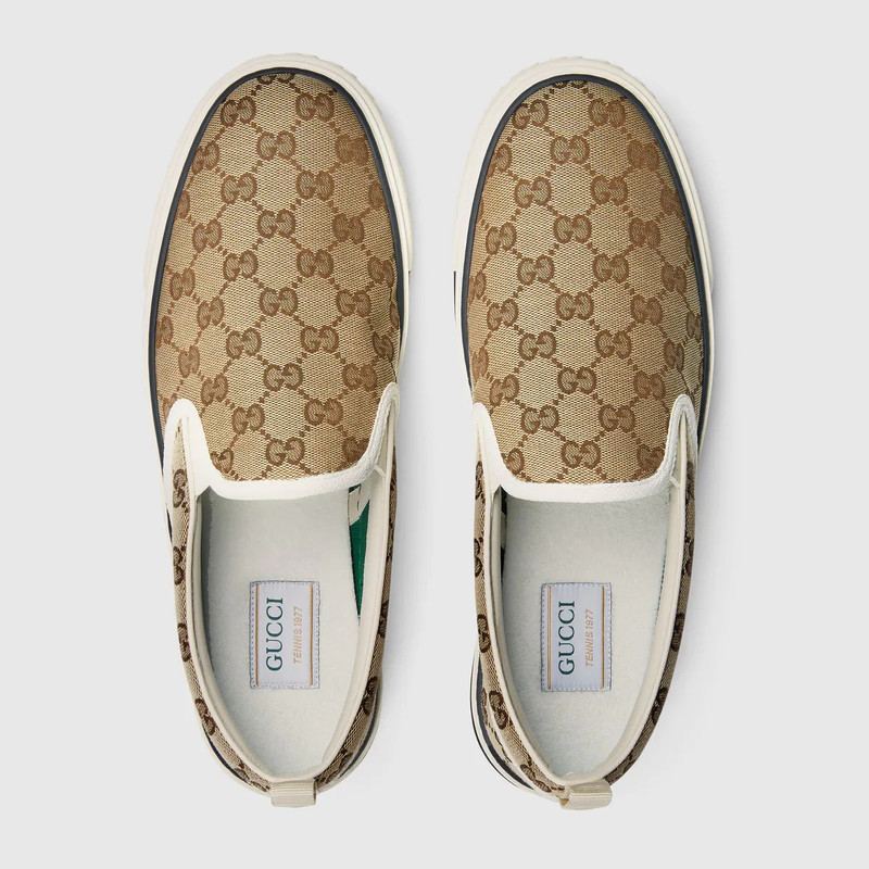 GUCCI Men's Gucci Tennis 1977 slip-on sneaker outlook