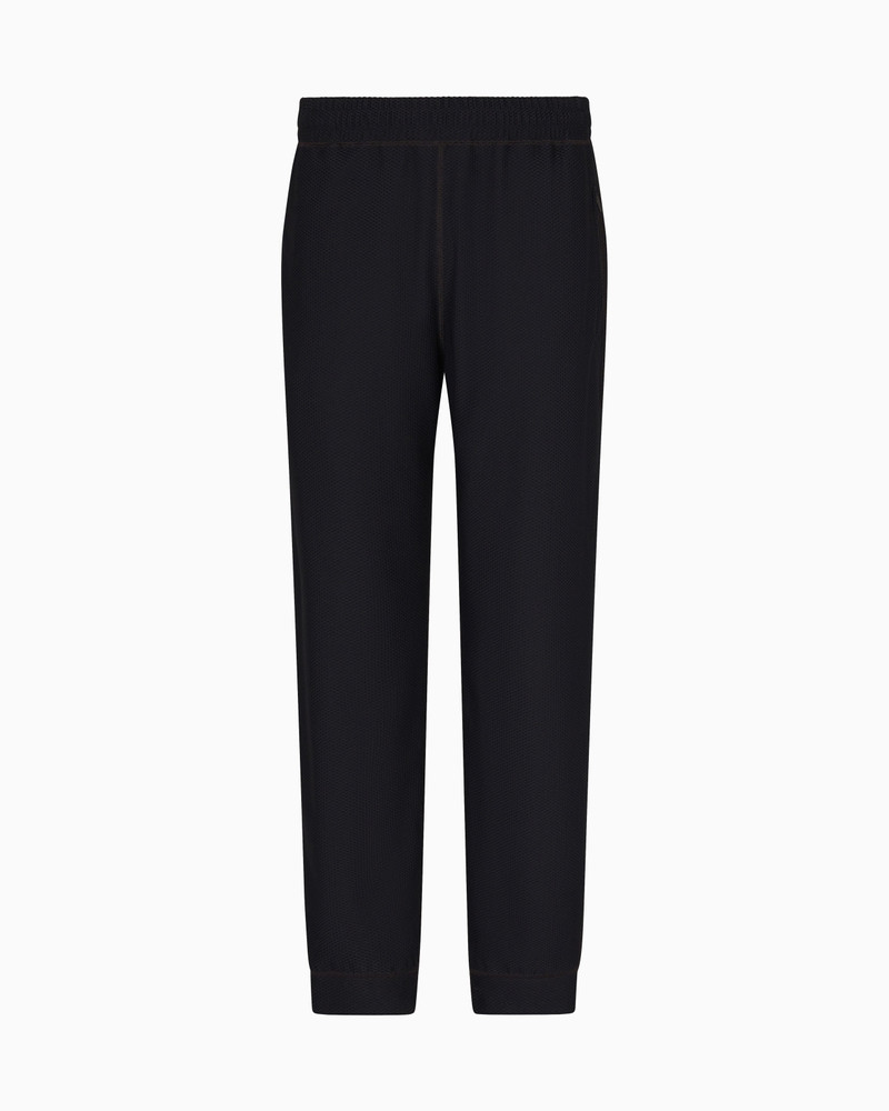 JOGGERS IN TECHNICAL WAFFLE FABRIC 1