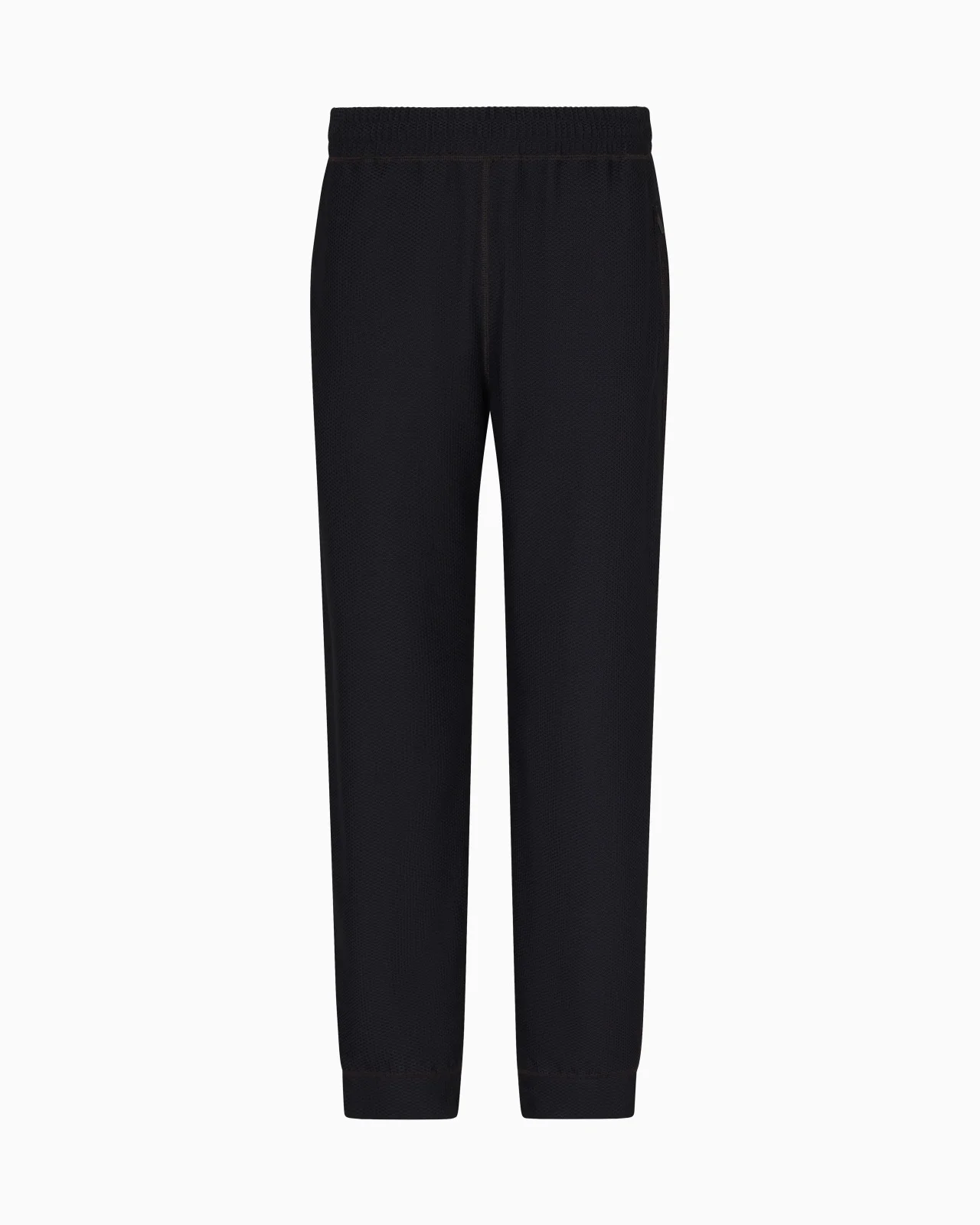 JOGGERS IN TECHNICAL WAFFLE FABRIC - 1