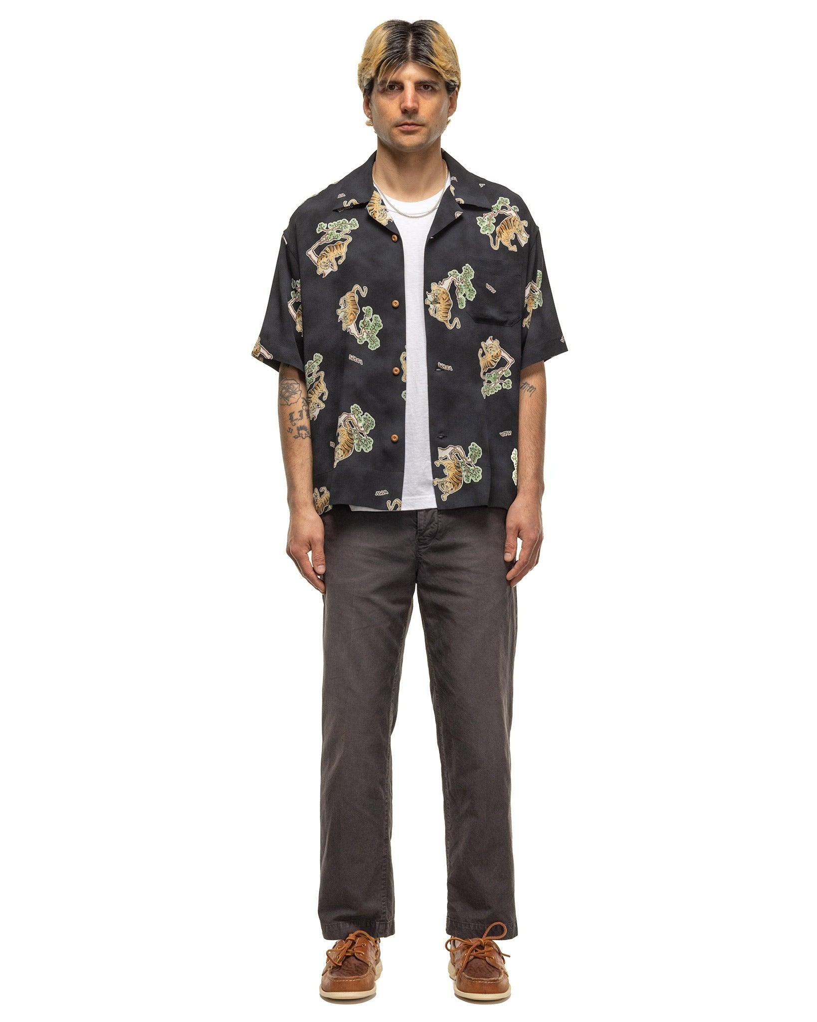 visvim Field Chino Pants DMGD Black | havenshop | REVERSIBLE