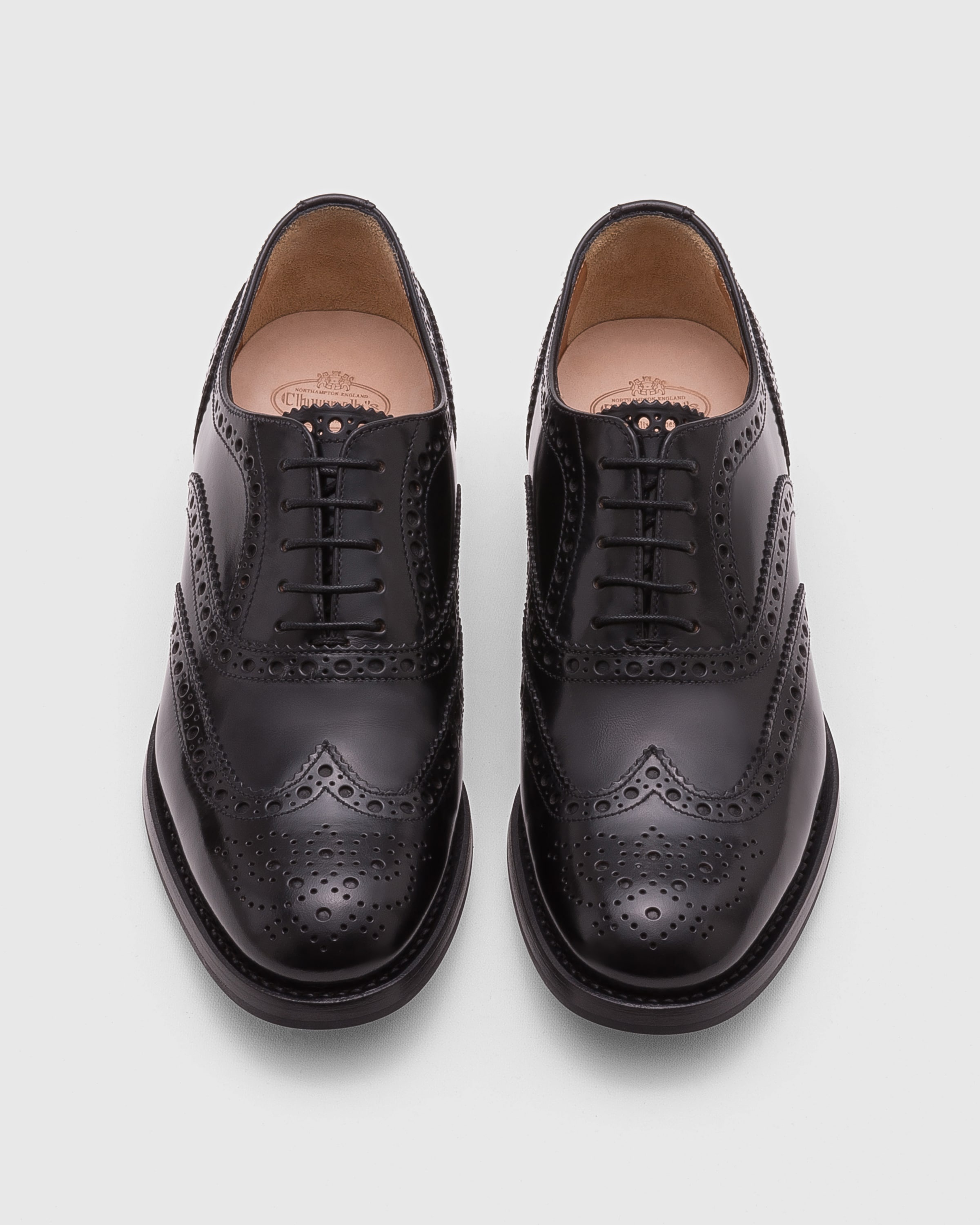 Brushed calfskin lace-ups - 5