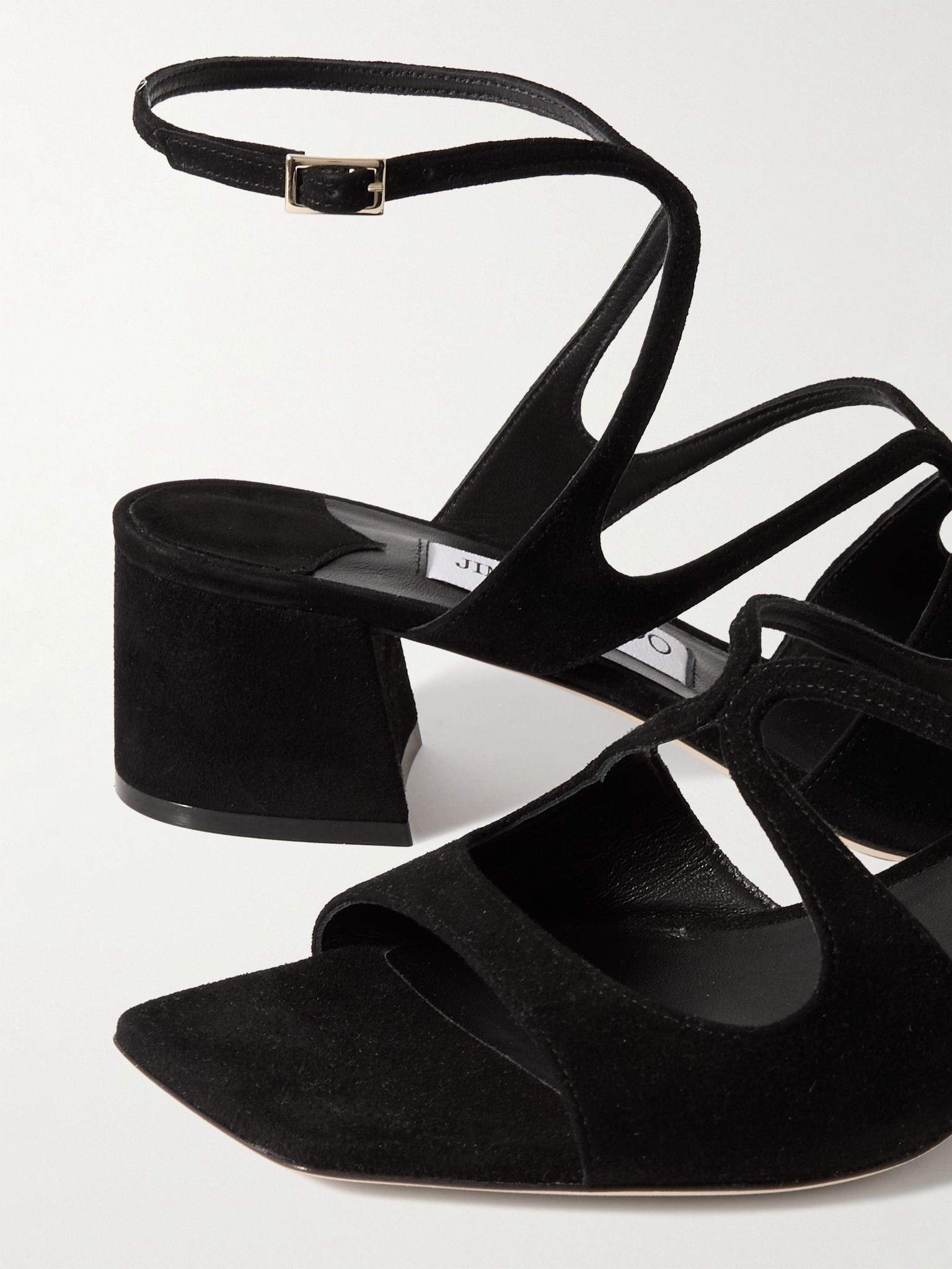 Azilia 45 suede sandals Black - 4