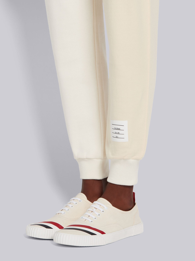 Yellow Tonal Fun-Mix Classic Cotton Loopback 4-Bar Sweatpants 6