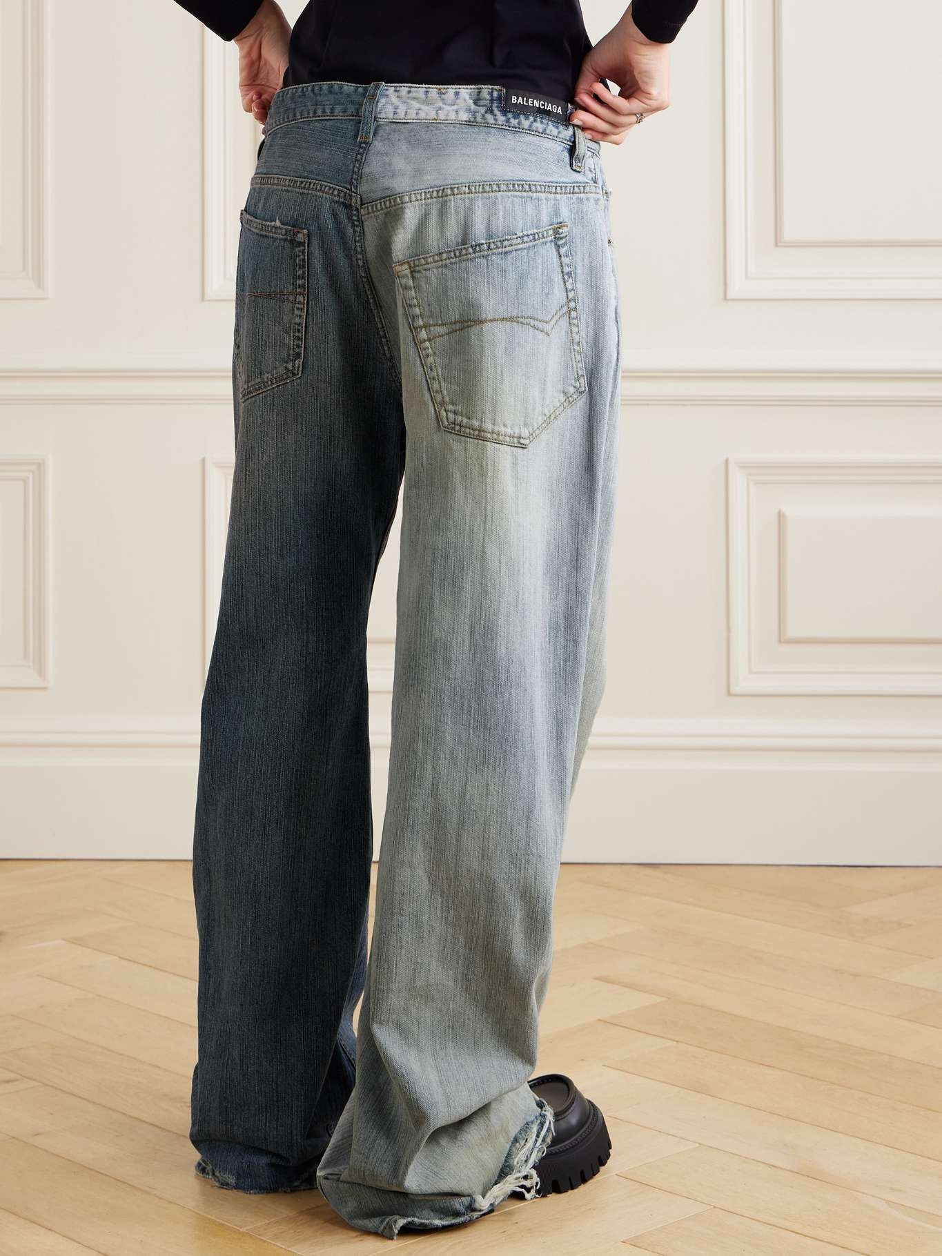 BALENCIAGA Two-tone jeans | REVERSIBLE BALENCIAGA Two-tone jeans | REVERSIBLE