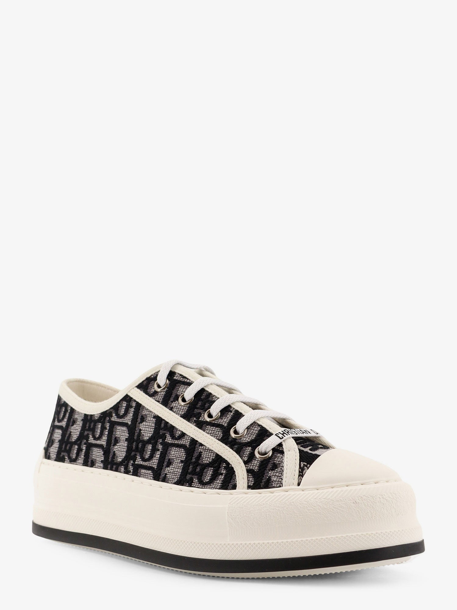 Dior Walk'N'Dior Low-Top Dior Oblique Canvas Sneakers - 2