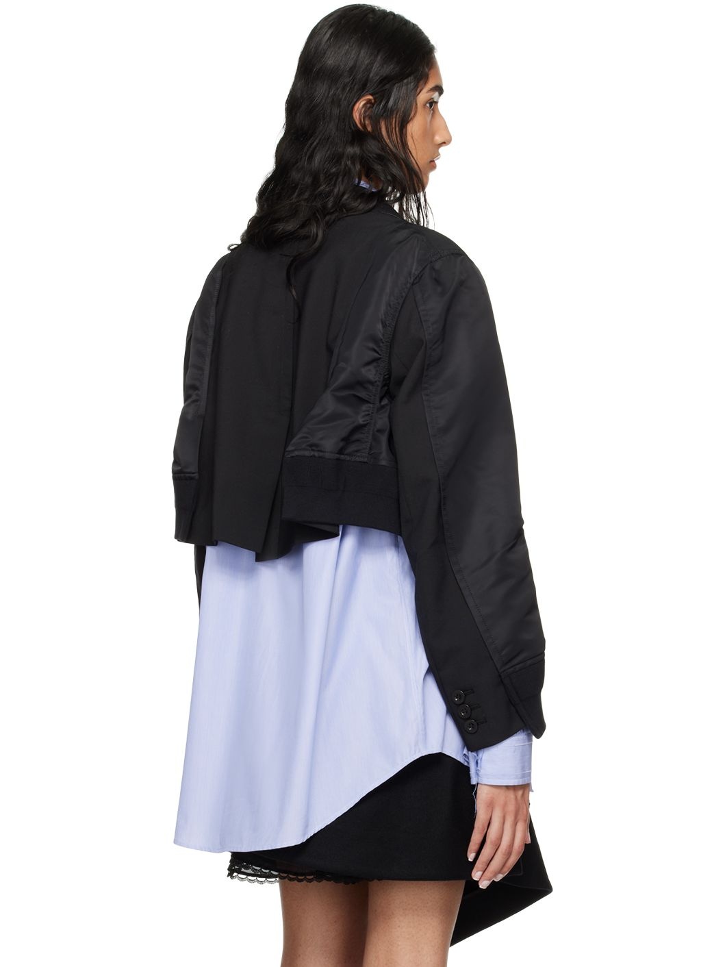 Black Suiting Blazer - 3