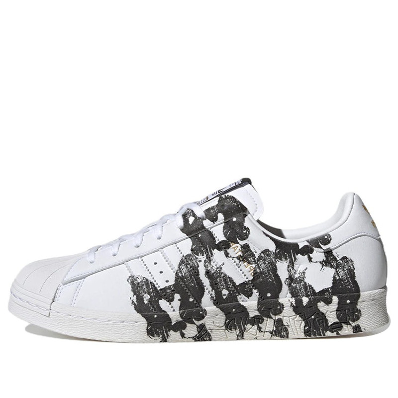 adidas 원본 Superstar 80s x 한 메이 린 '화이트 블랙' ID4387 - 1