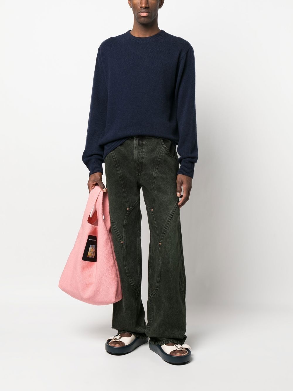 longsleeved cashmere jumper - 2
